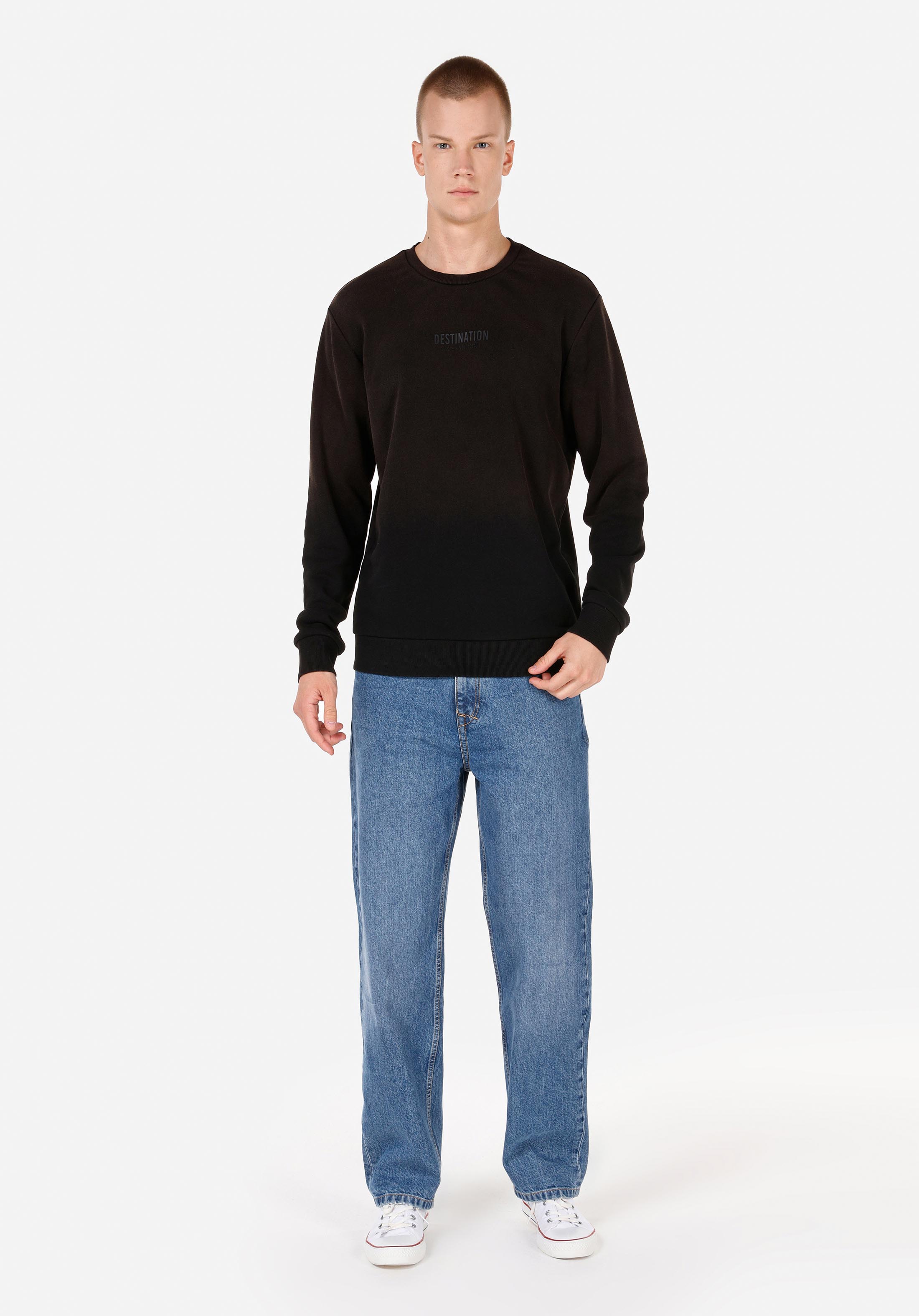 Regular Fit   Erkek Antrasit Sweatshirt