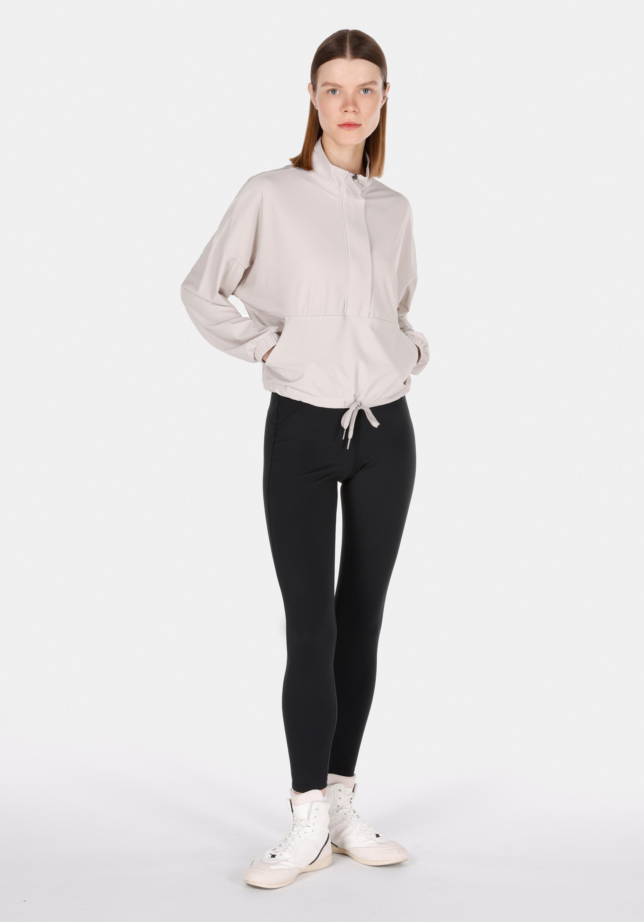 Slim Fit   Kadın Siyah Tayt