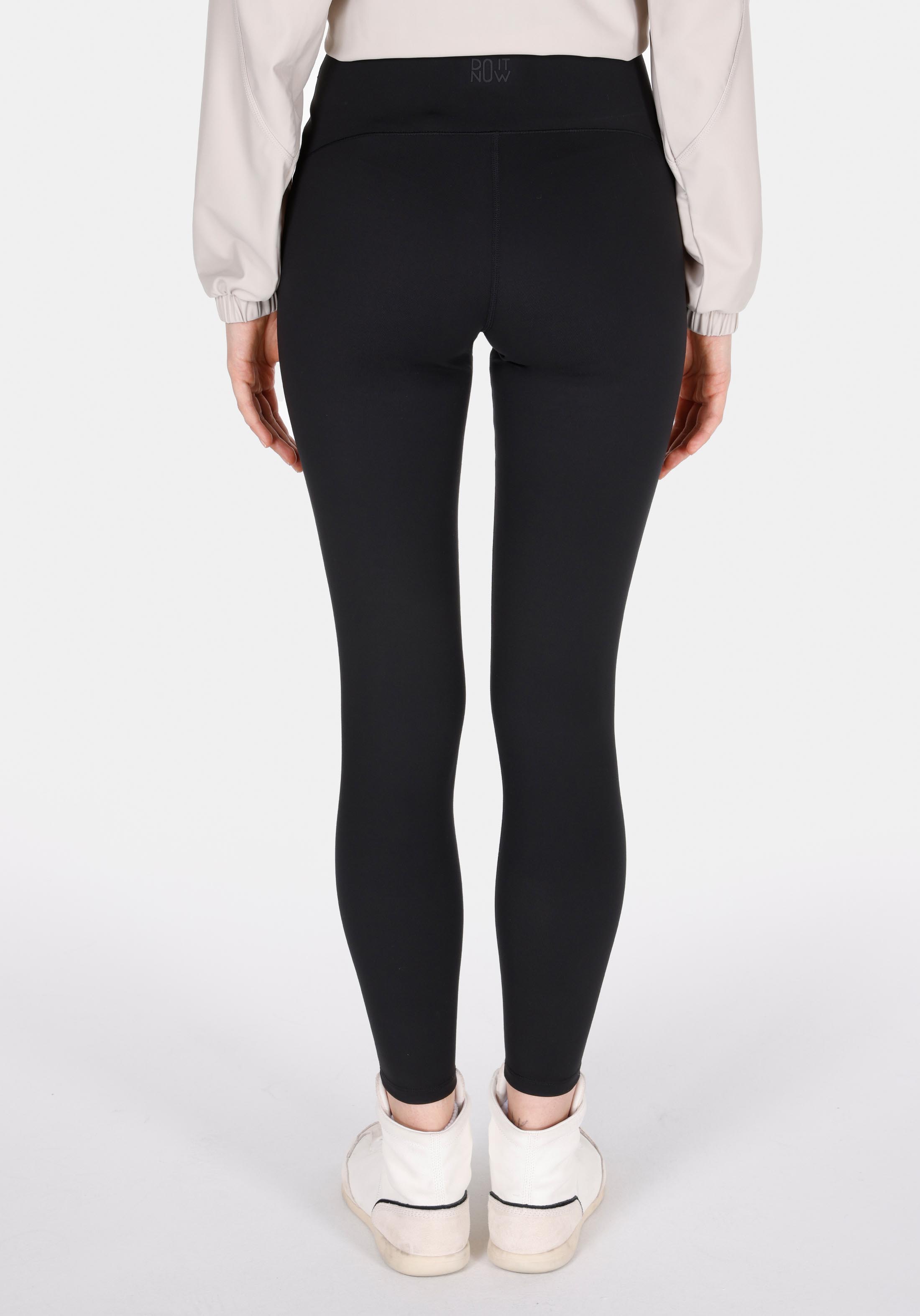 Slim Fit   Kadın Siyah Tayt