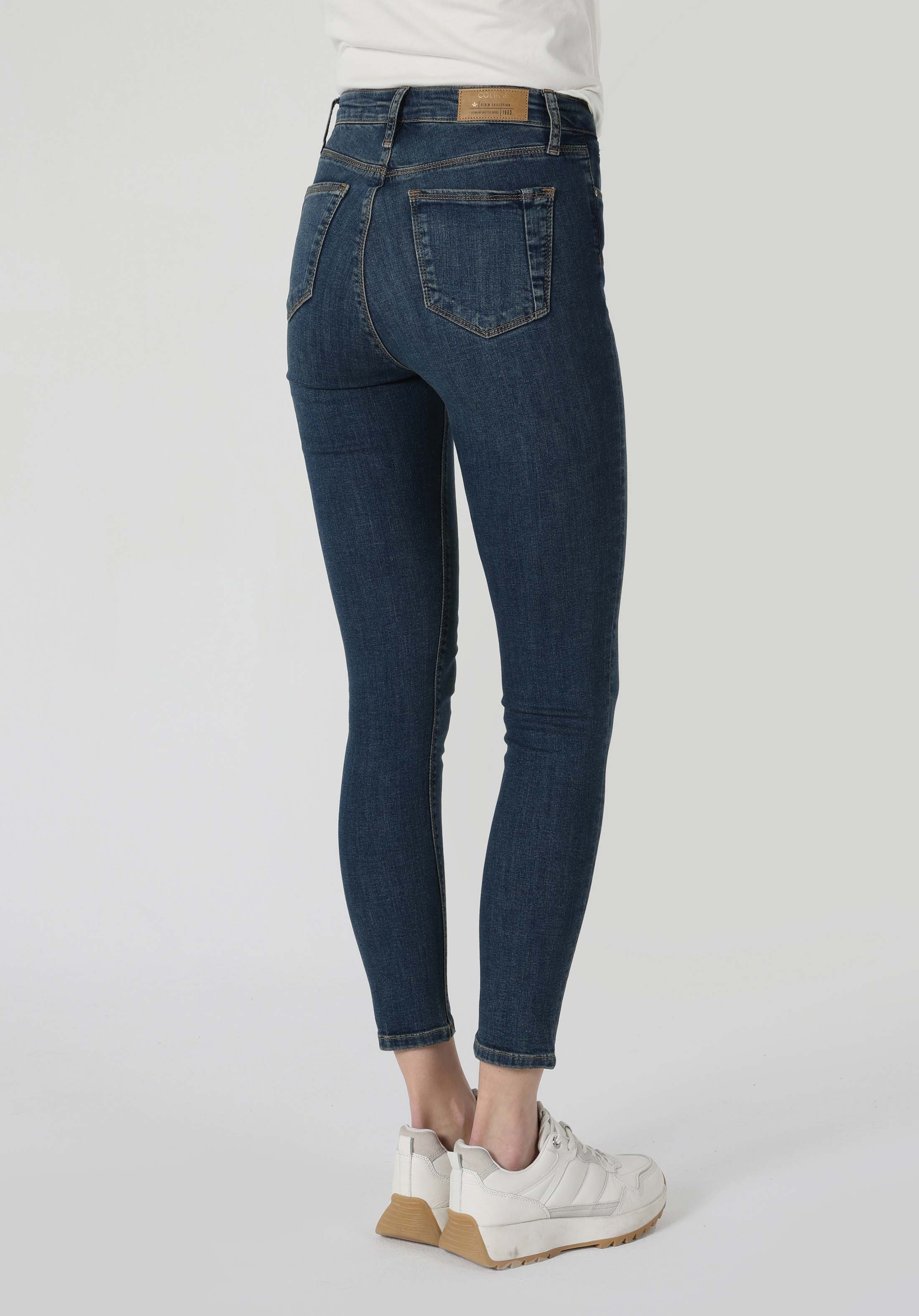 Skinny Fit   Kadın İndigo Jean Pantolon