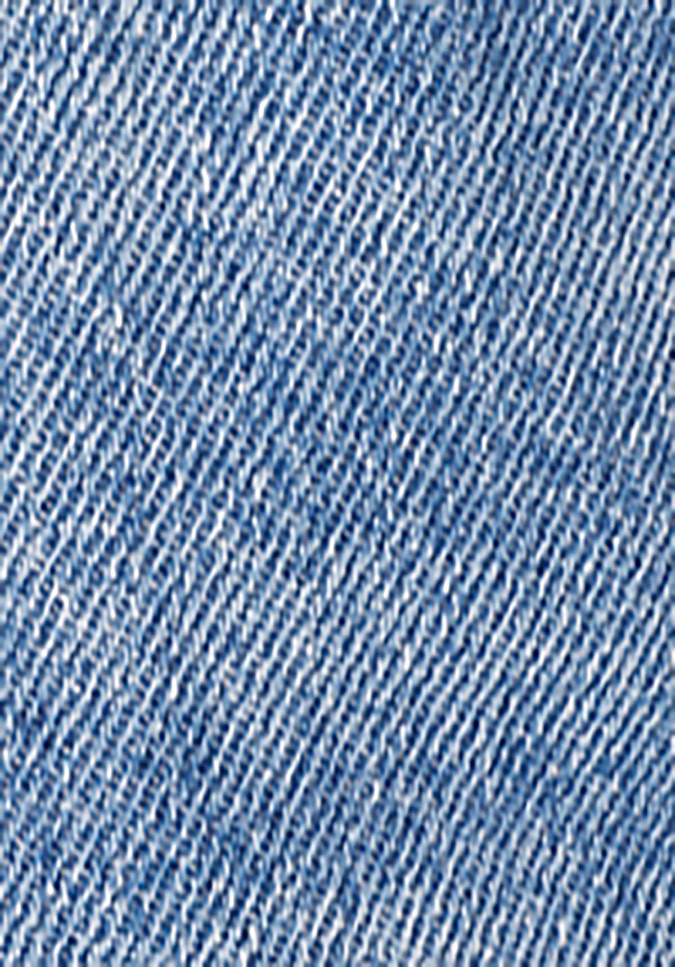 Mom Fit  Daralan Paça Kadın İndigo Jean Pantolon