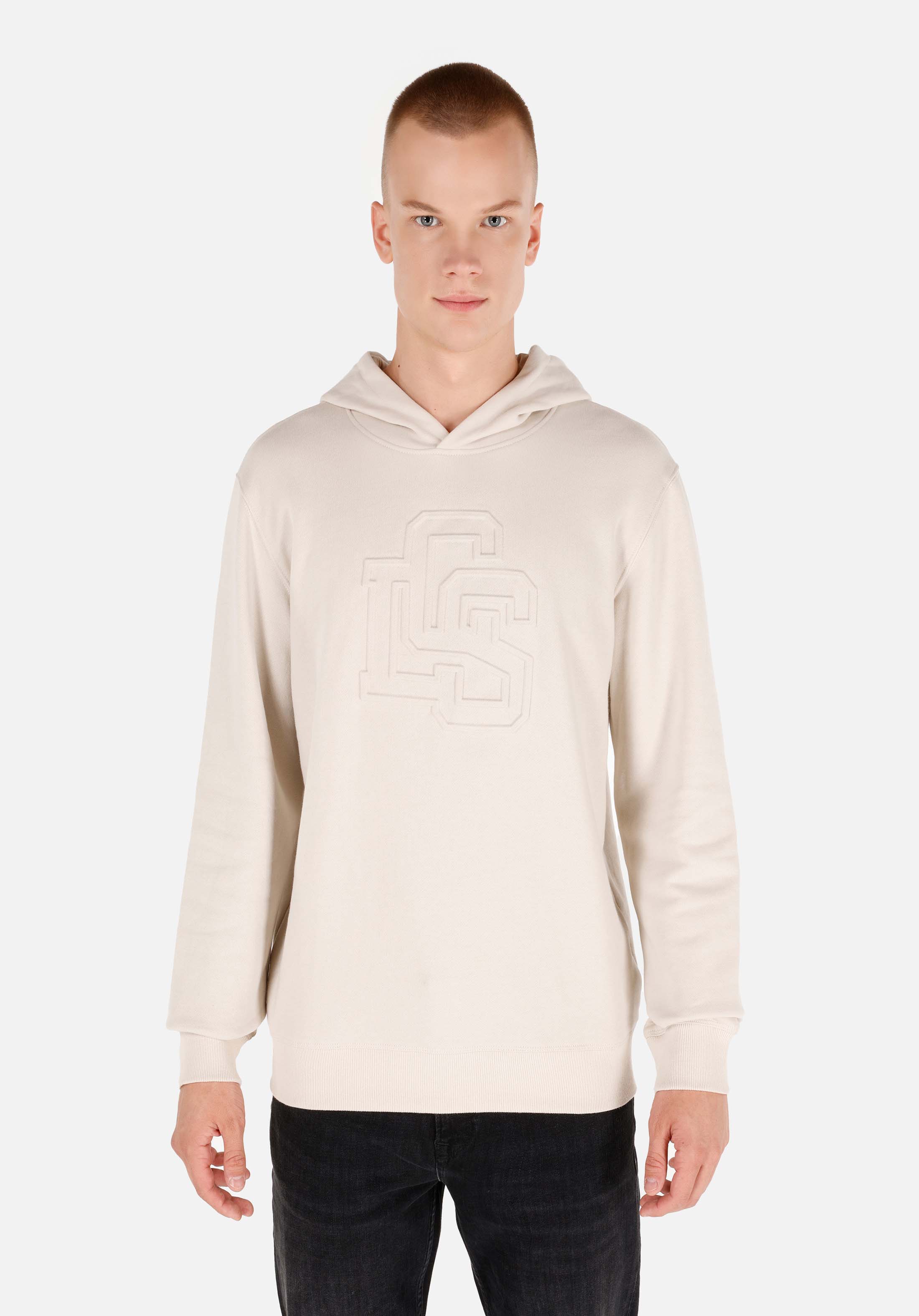 Regular Fit   Erkek Bej Sweatshirt