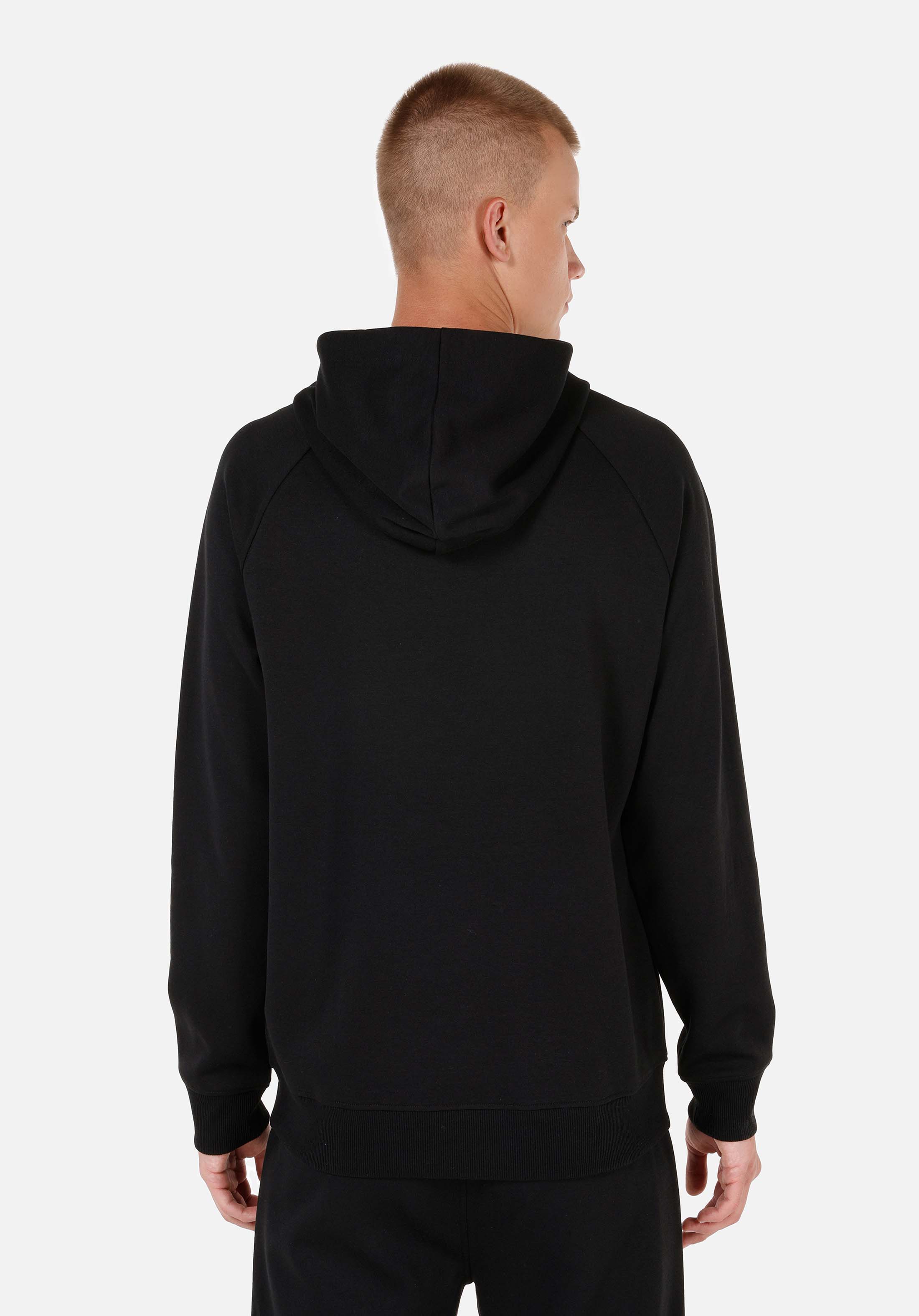 Regular Fit   Erkek Siyah Sweatshirt