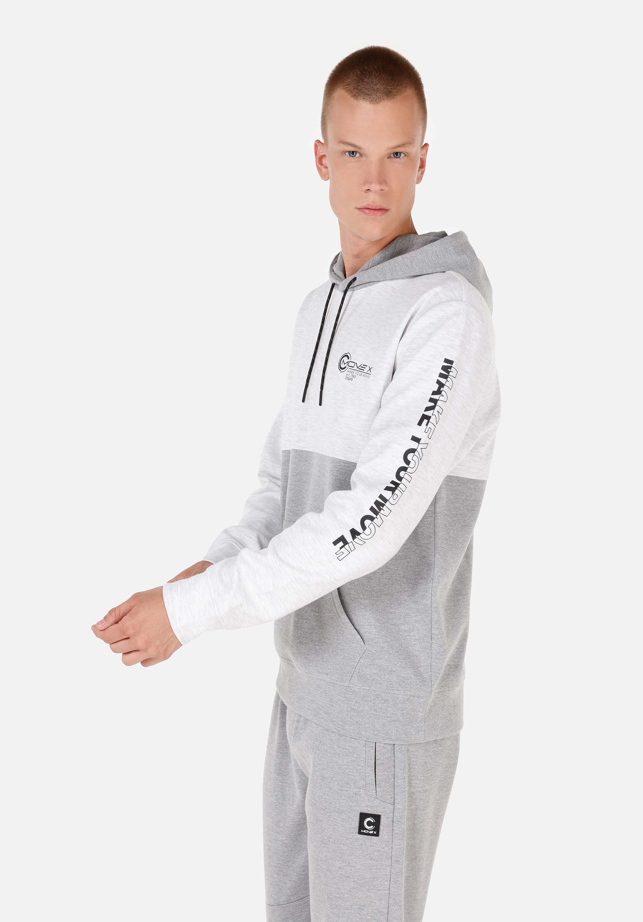 Regular Fit   Erkek Gri Sweatshirt