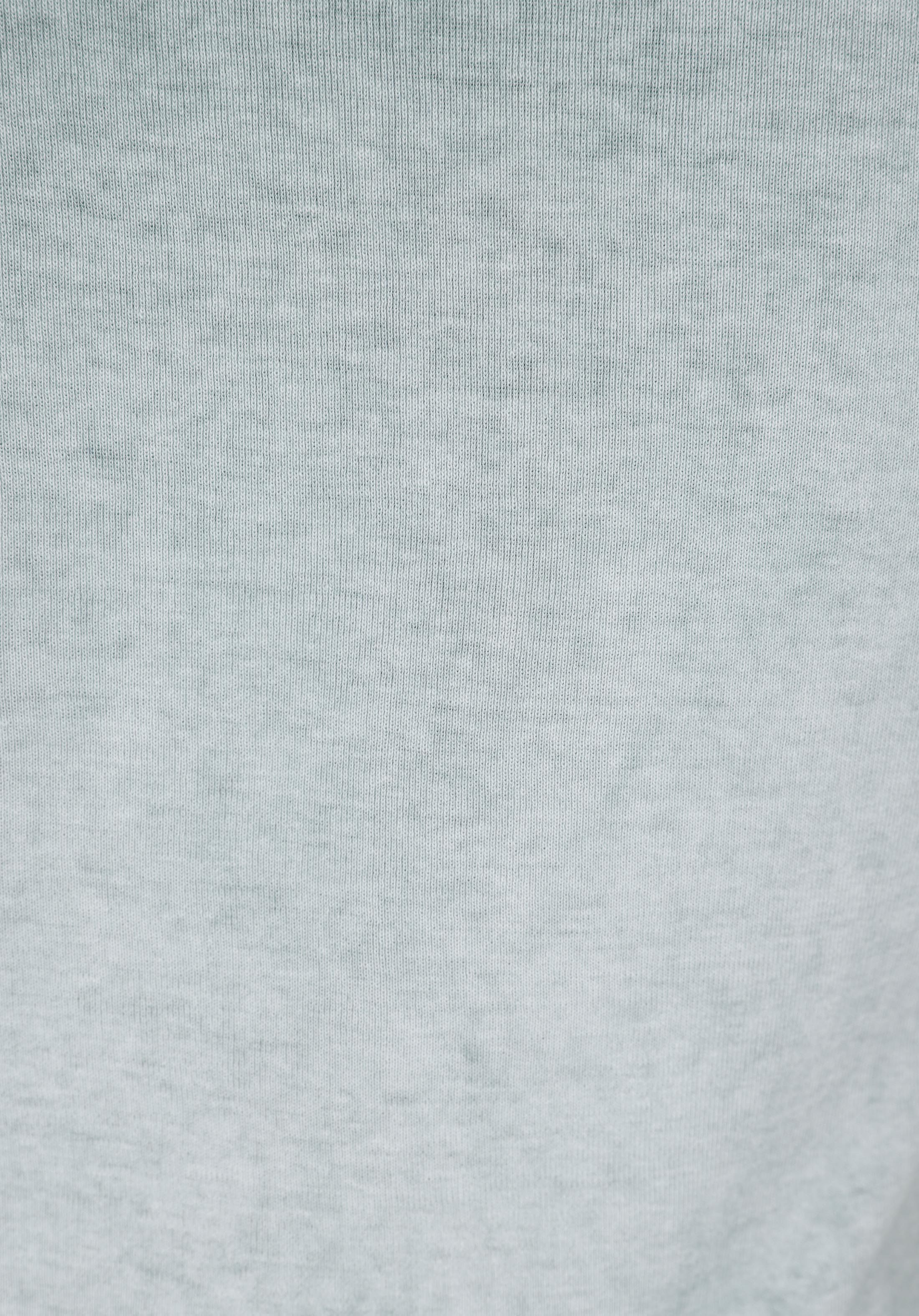 Slim Fit Yuvarlak Yaka Baskılı Kadın Yeşil Kısa Kol Tişört