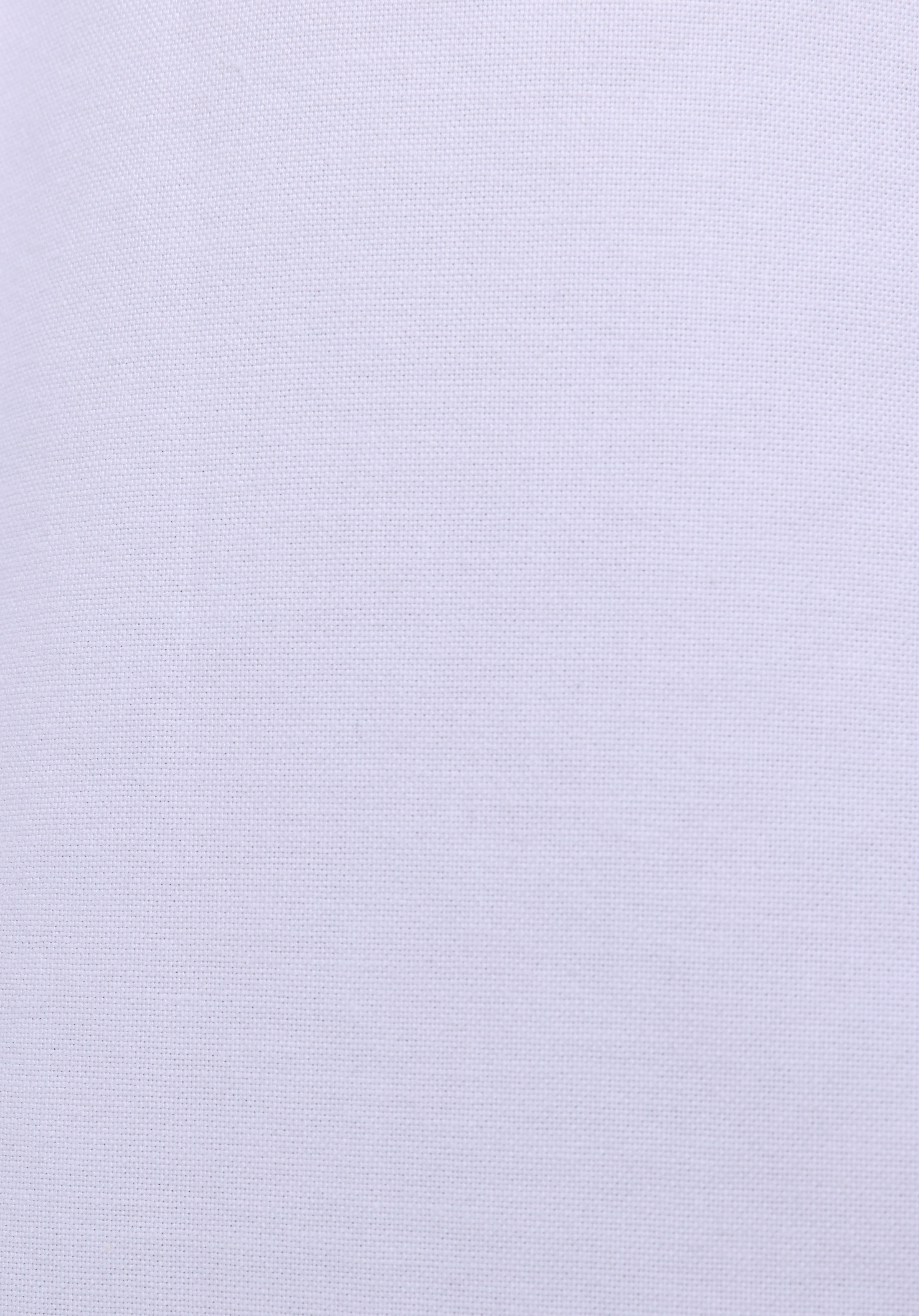 Regular Fit Shirt Neck Düz Erkek Beyaz Kısa Kol Gömlek
