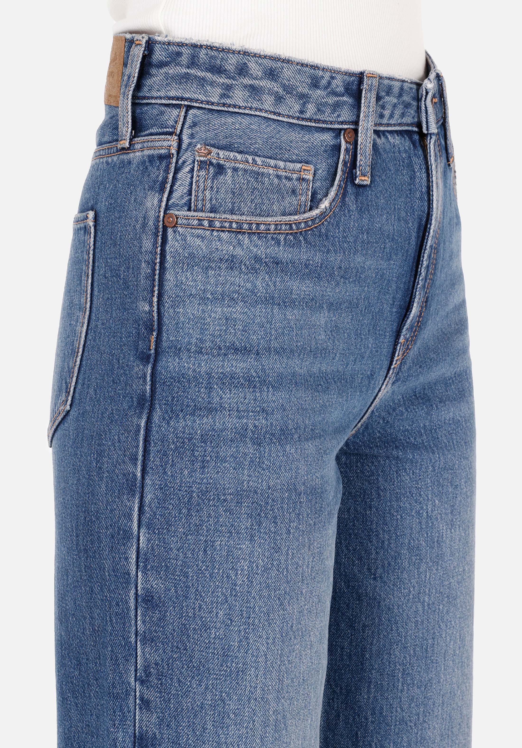 Regular Fit   Kadın İndigo Jean Pantolon