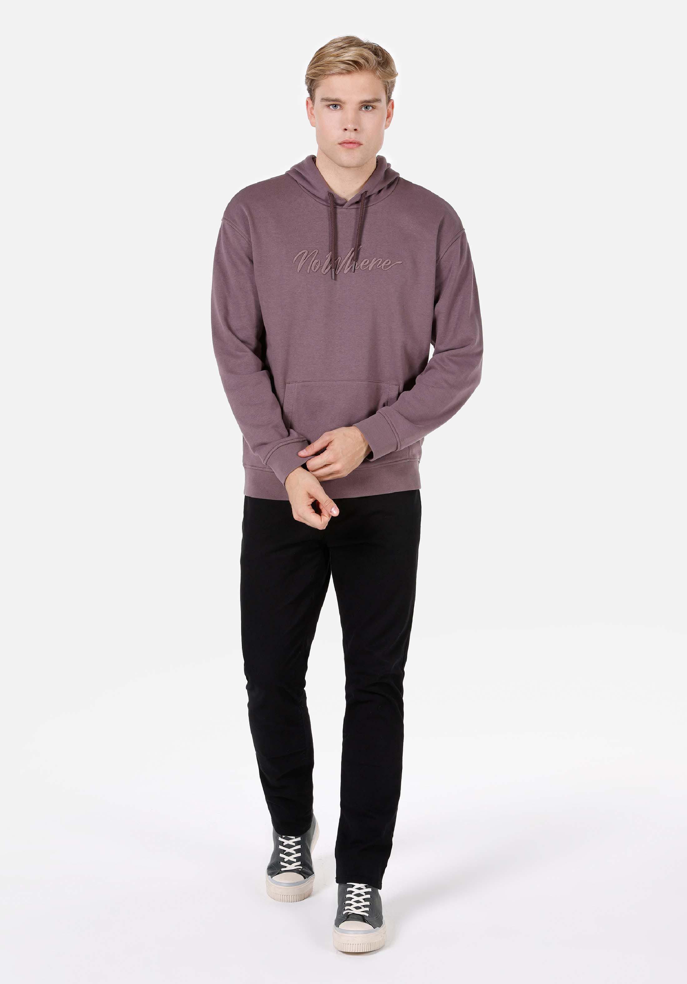 Comfort Fit   Erkek Mor Sweatshirt