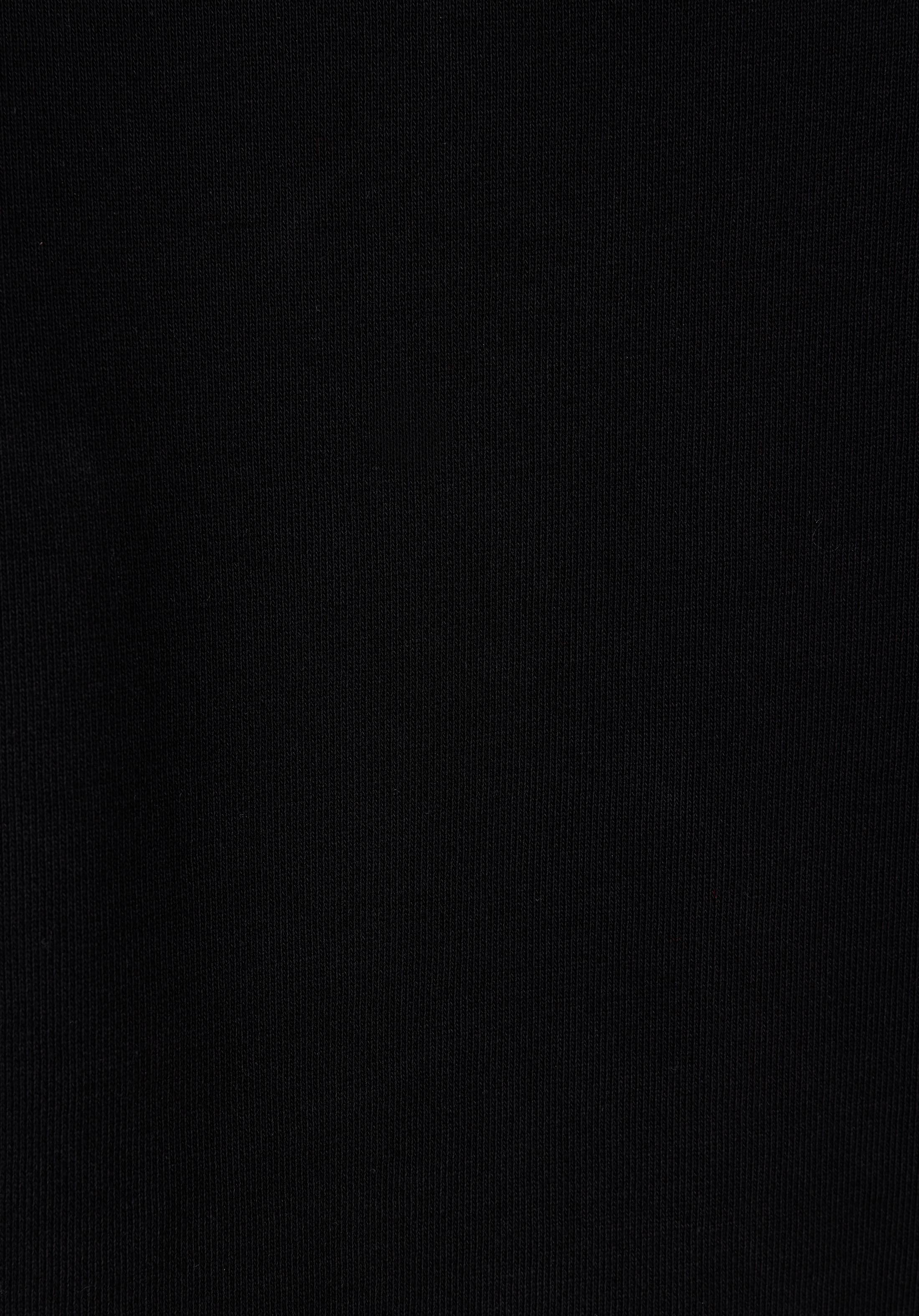 Comfort Fit   Erkek Siyah Sweatshirt