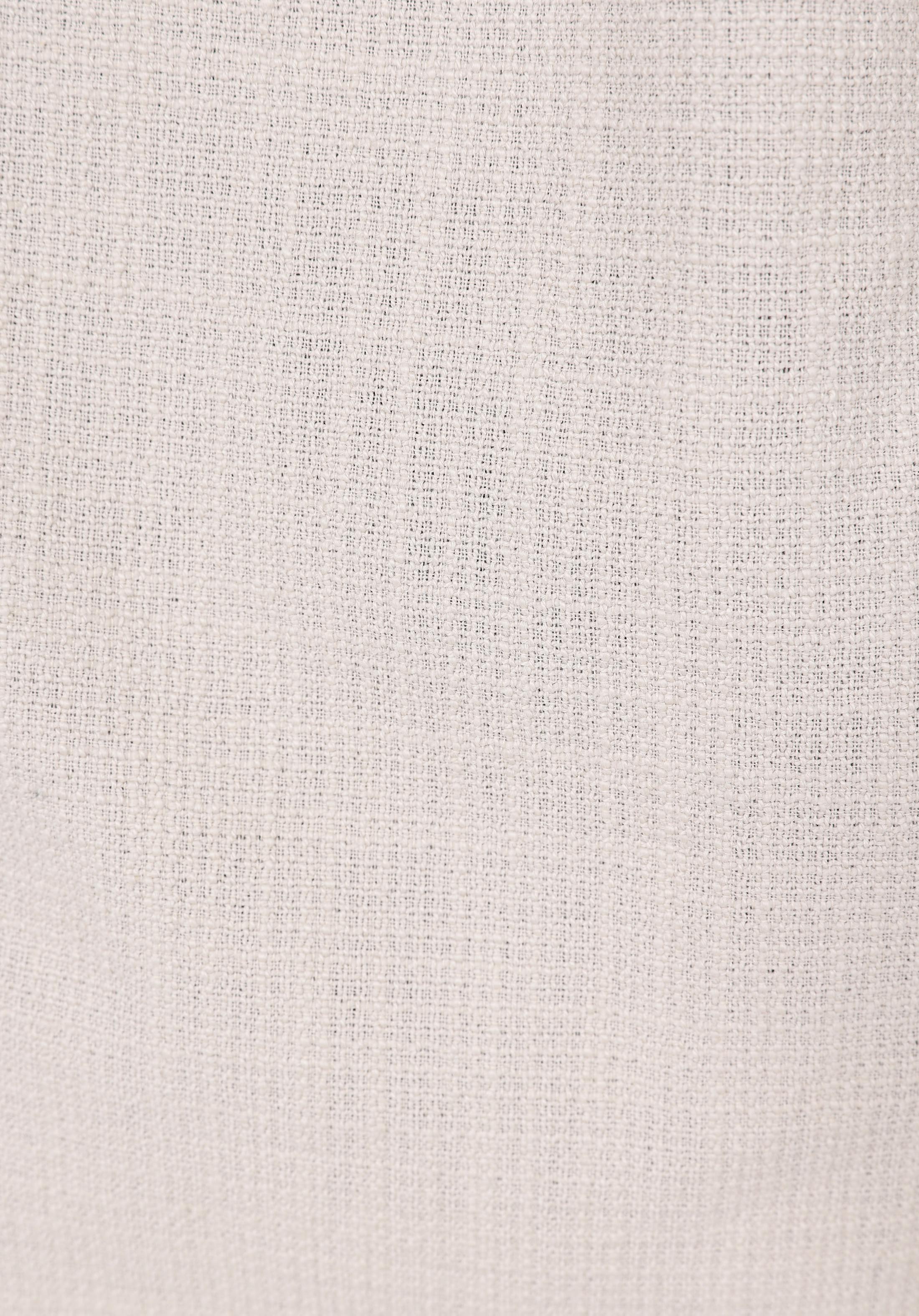 Regular Fit Shirt Neck Düz Erkek Taş Uzun Kol Gömlek