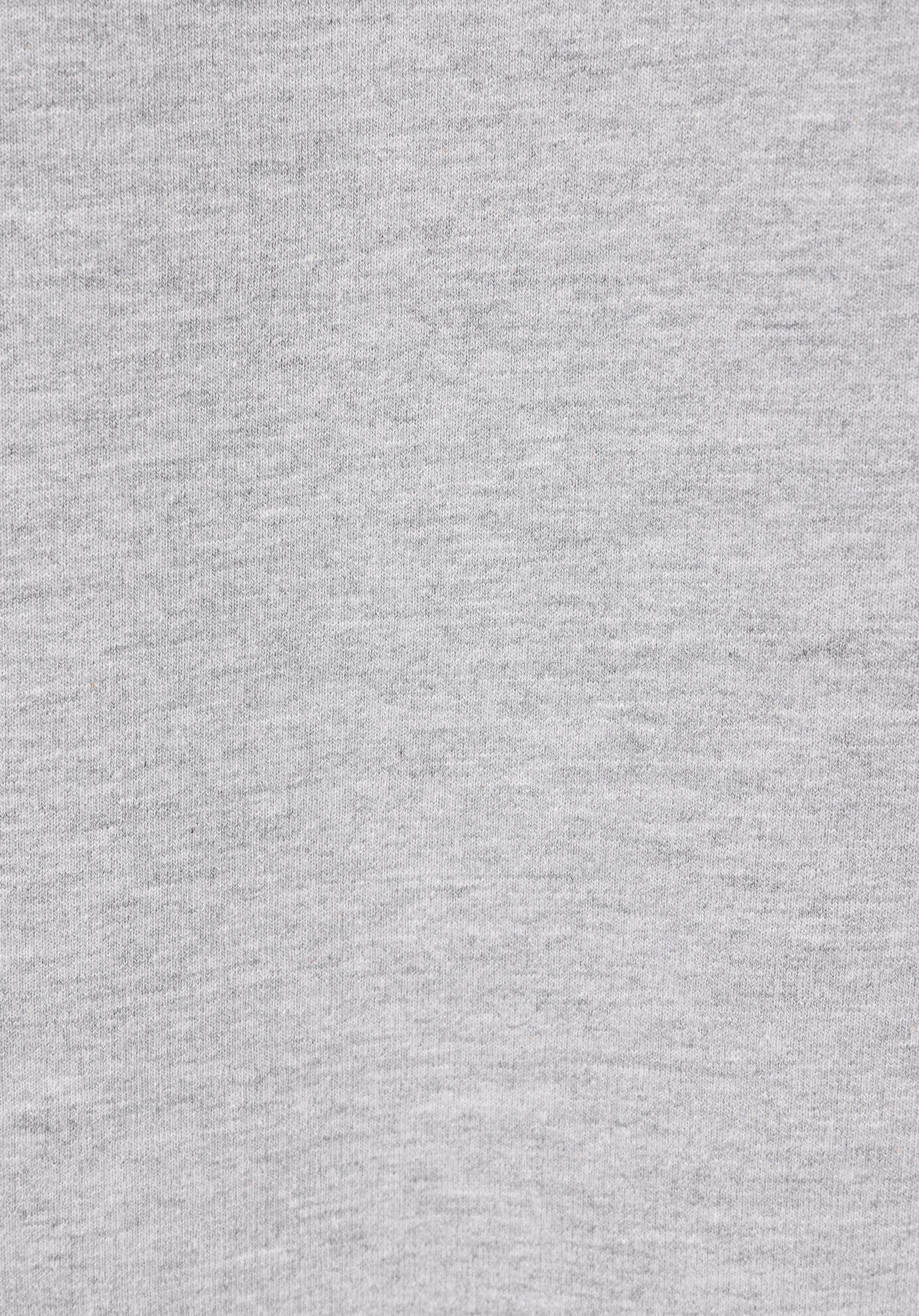 Comfort Fit   Erkek Gri Sweatshirt