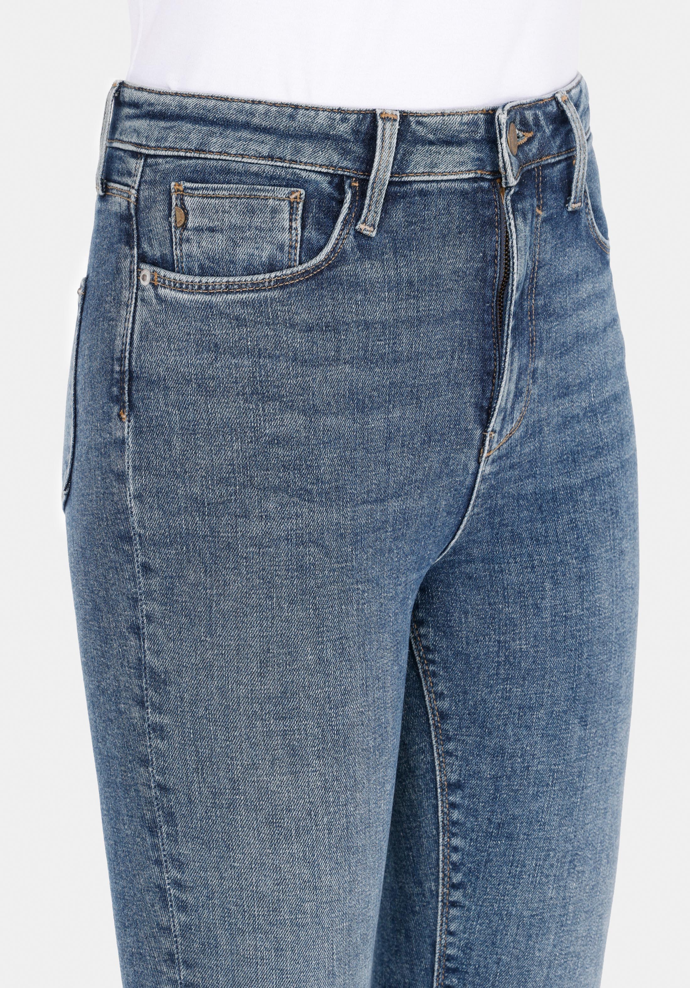 Skinny Fit   Kadın İndigo Jean Pantolon