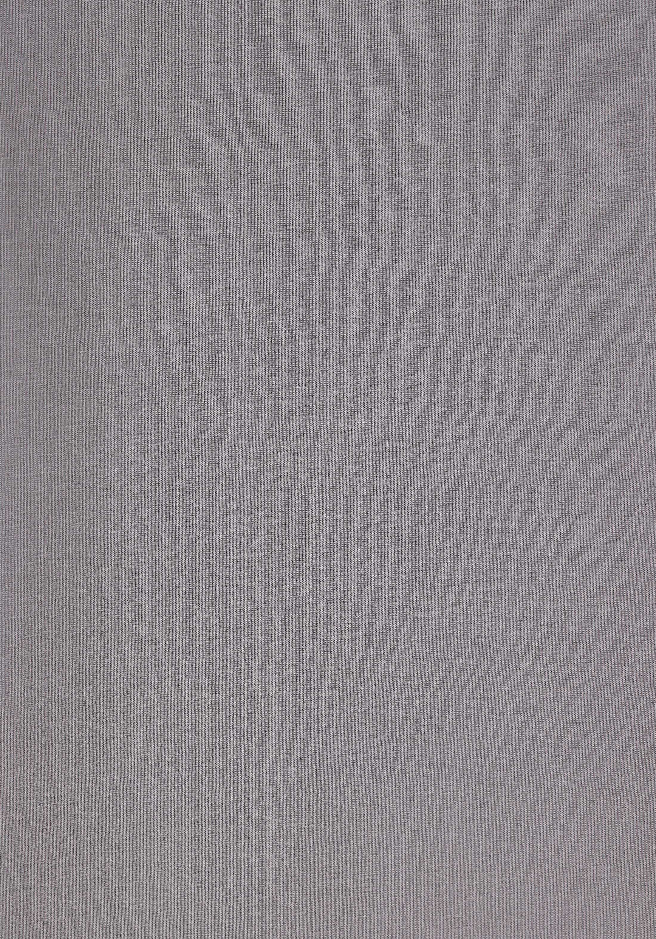 Comfort Fit Yuvarlak Yaka Düz Erkek Gri Kısa Kol Tişört