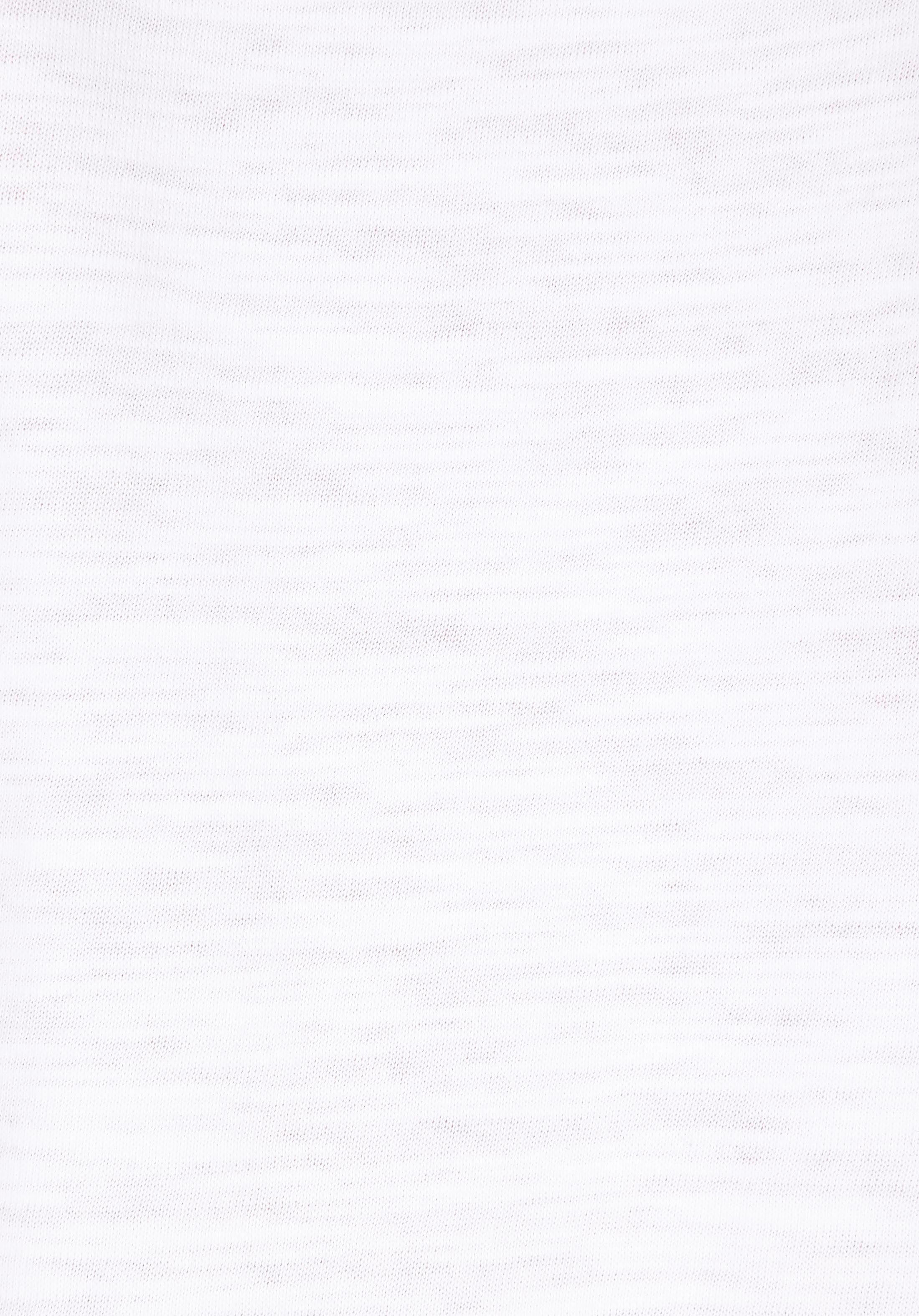 Regular Fit Yuvarlak Yaka Düz Erkek Beyaz Uzun Kol Tişört