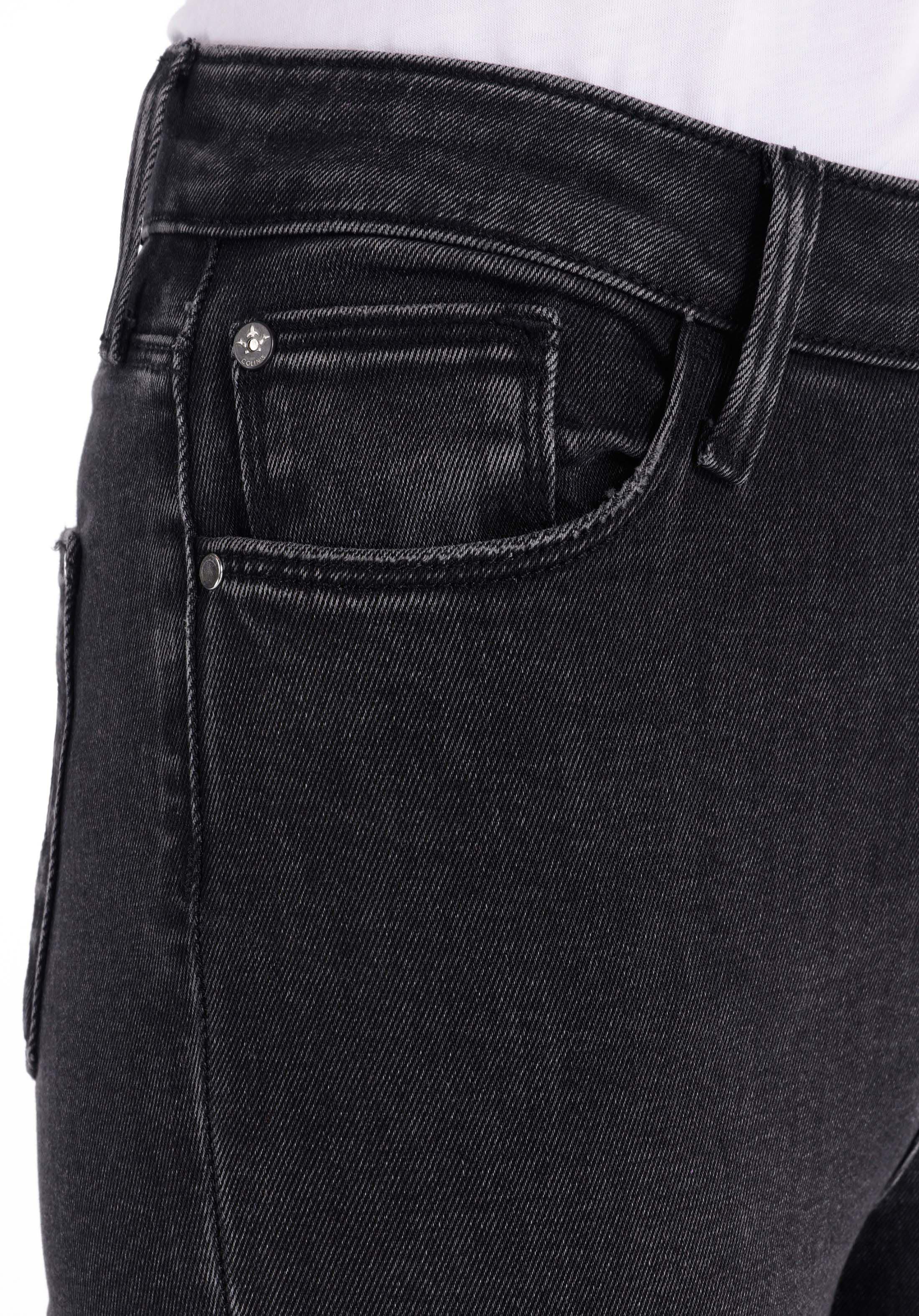 Skinny Fit Orta Bel Dar Paça Kadın Denim Jean Pantolon