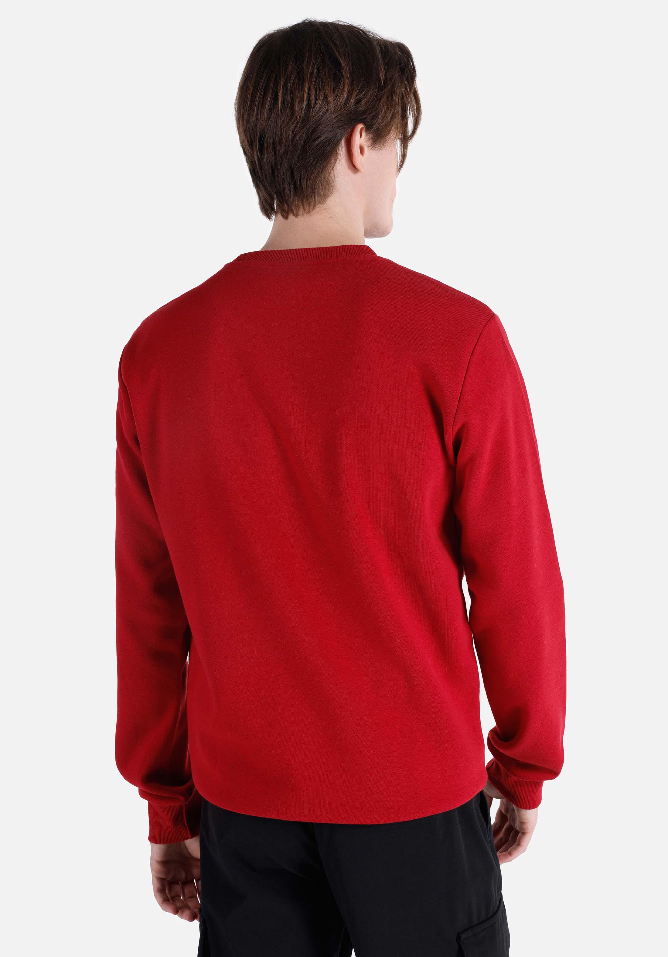 Regular Fit   Erkek Kirmizi Sweatshirt