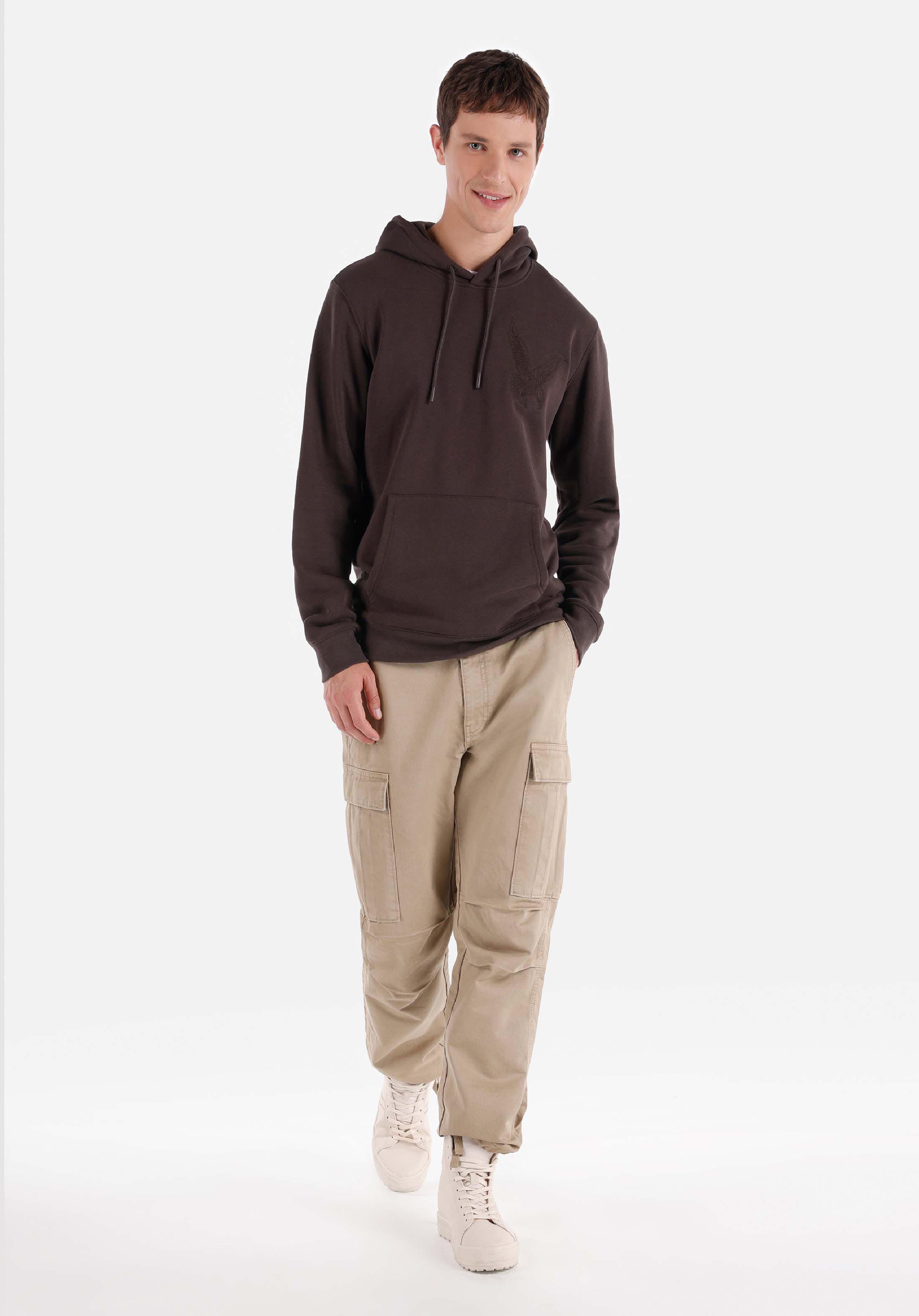 Comfort Fit Orta Bel Düz Paça Erkek Bej  Pantolon