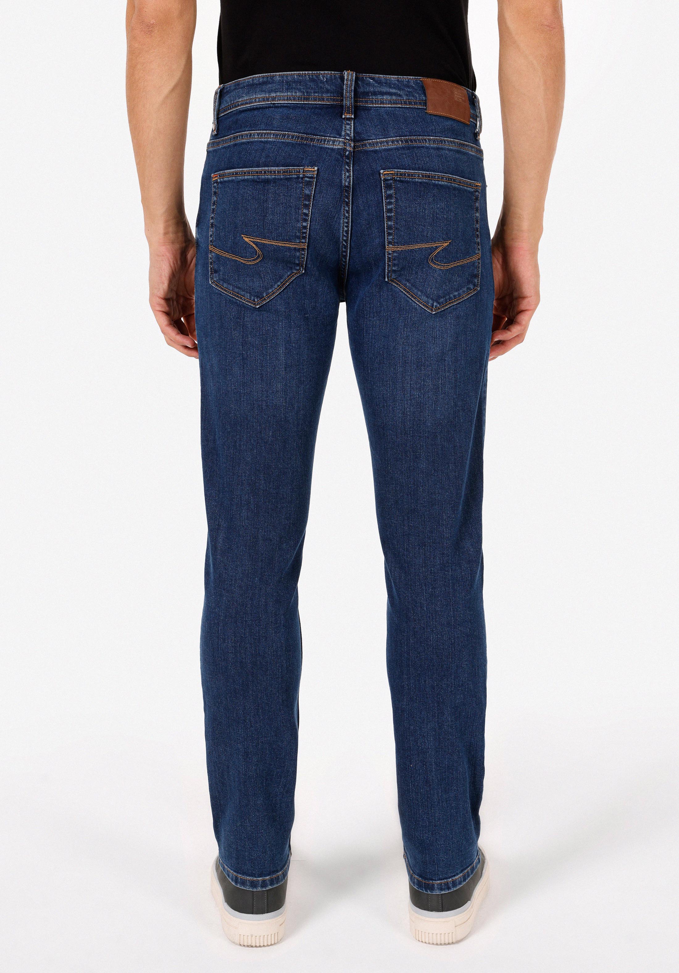 Straight Fit   Erkek İndigo Jean Pantolon