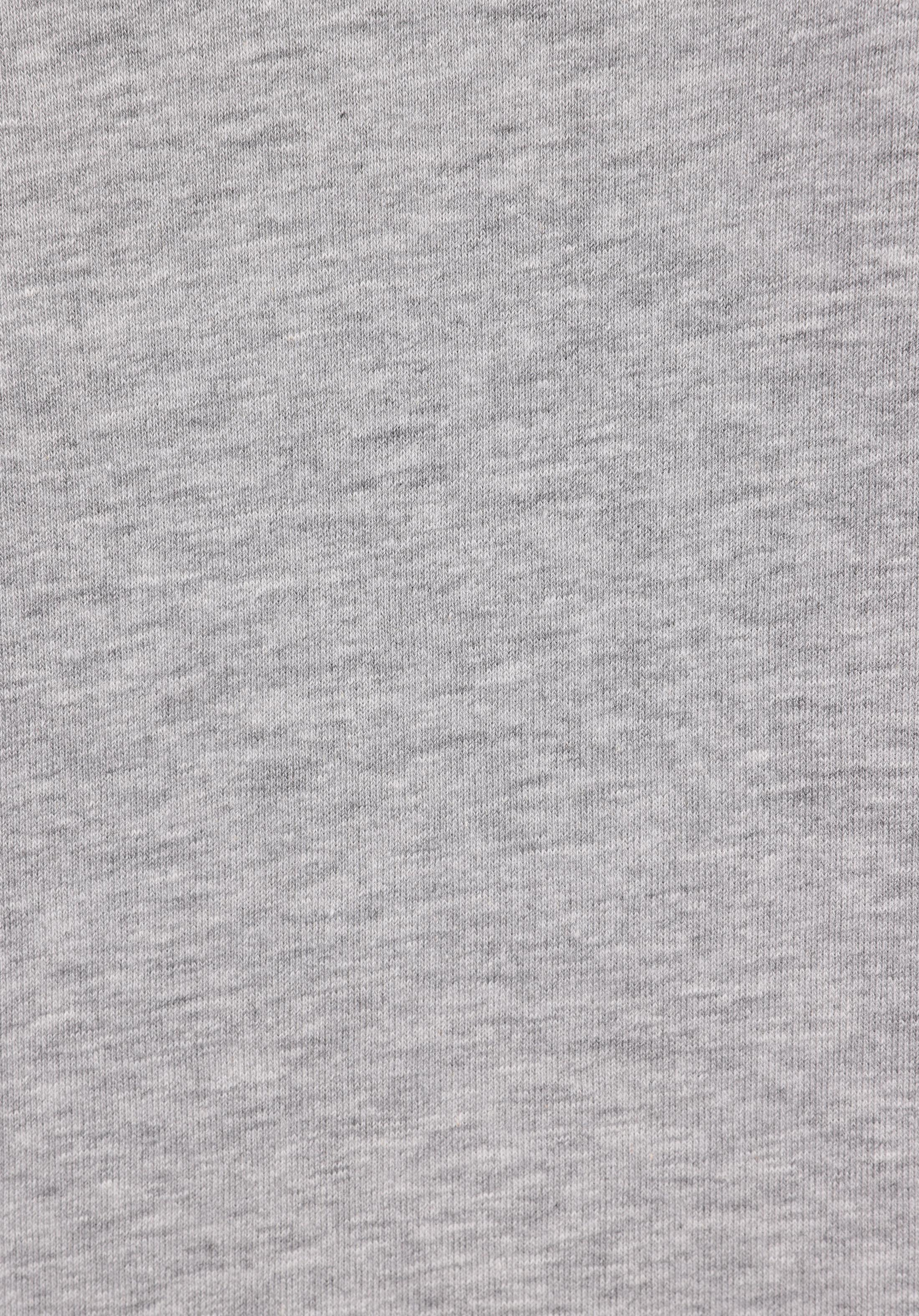 Regular Fit Yuvarlak Yaka  Kadın Gri Sweatshirt