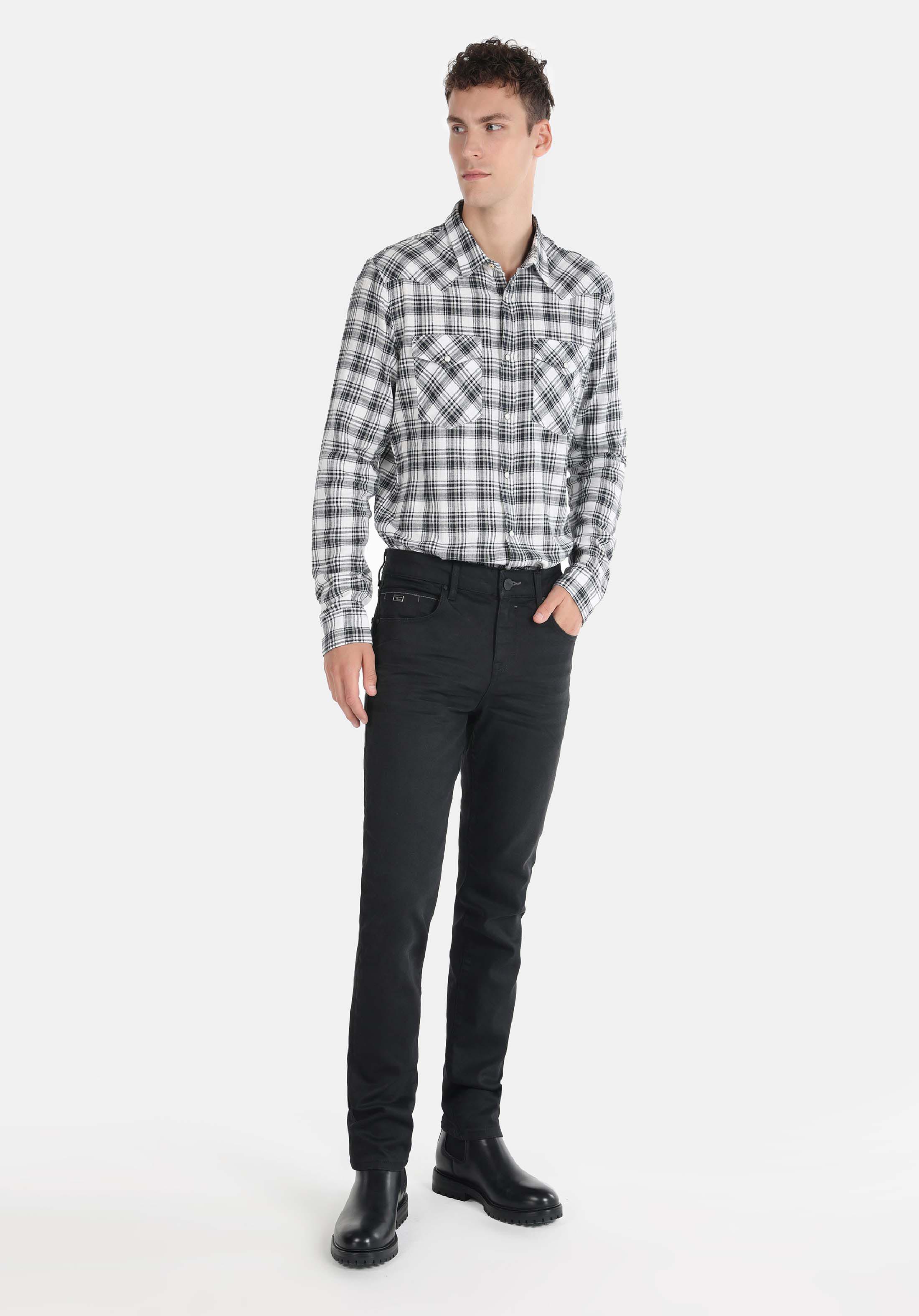 Straight Fit   Erkek Siyah Jean Pantolon