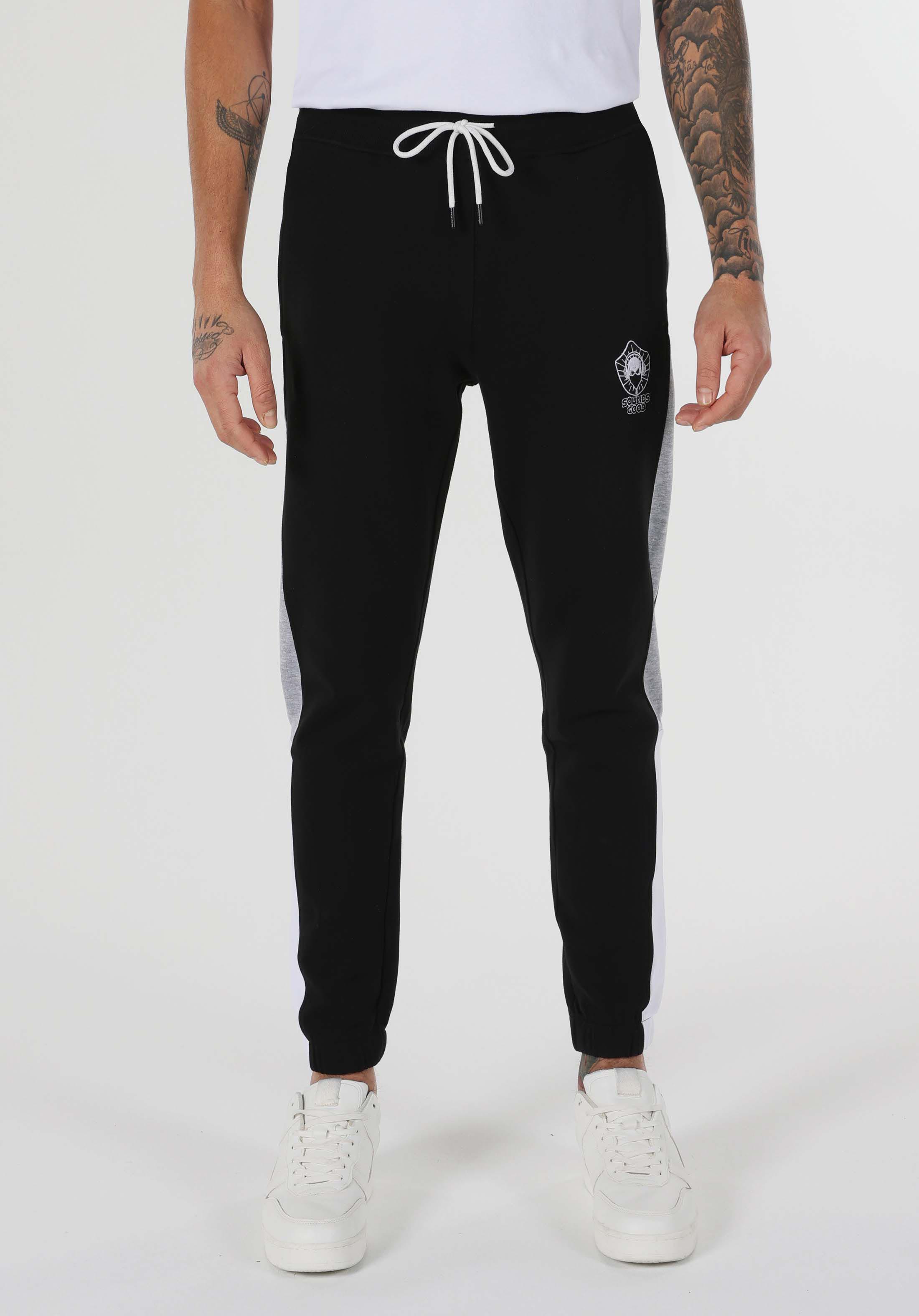 Slim Fit Orta Bel  Erkek Siyah Eşofman Altı Cl1061706