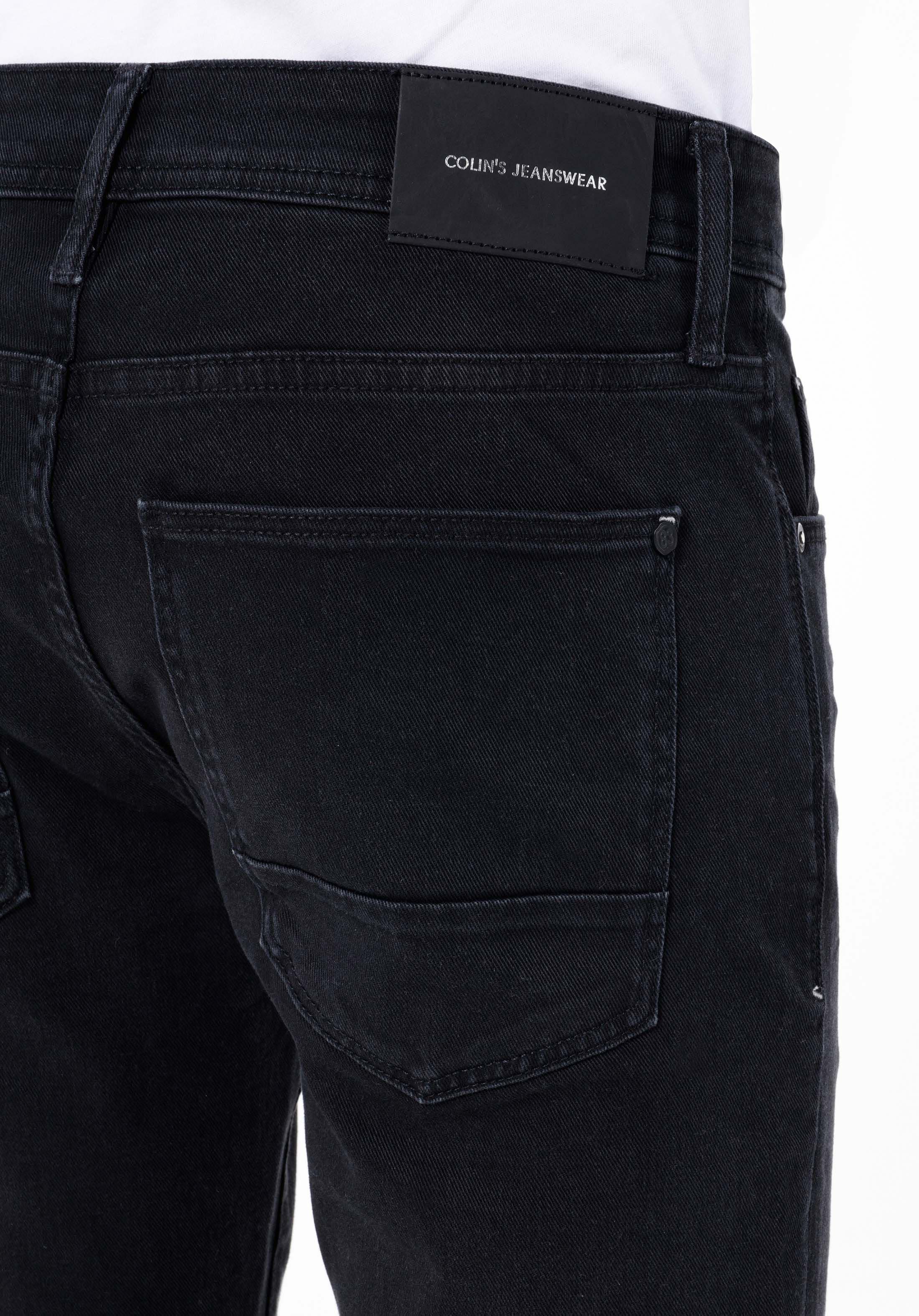 044 Karl Straight Fit   Erkek Mavi Jean Pantolon