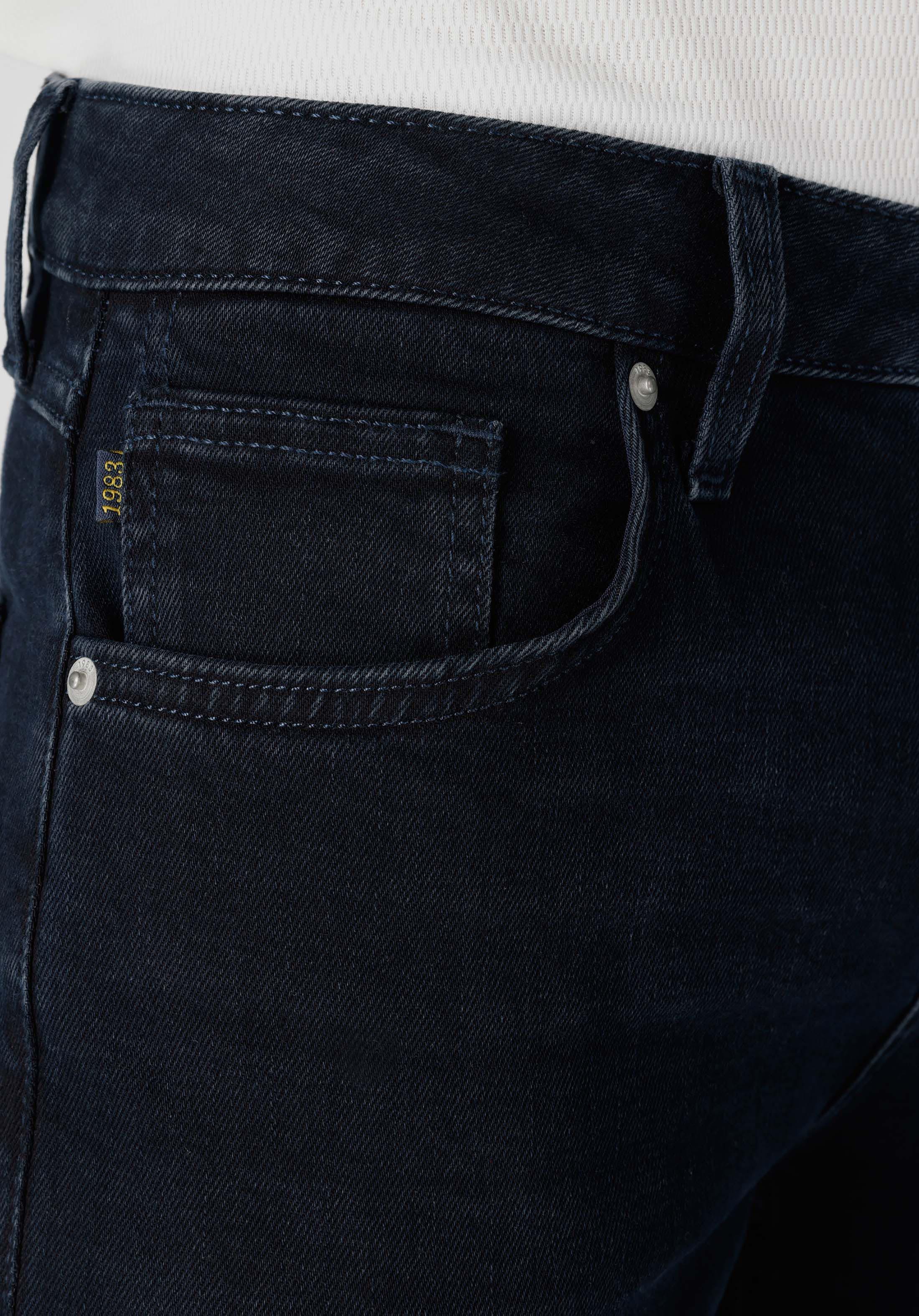 Straight Fit Düşük Bel Düz Paça Erkek İndigo Jean Pantolon