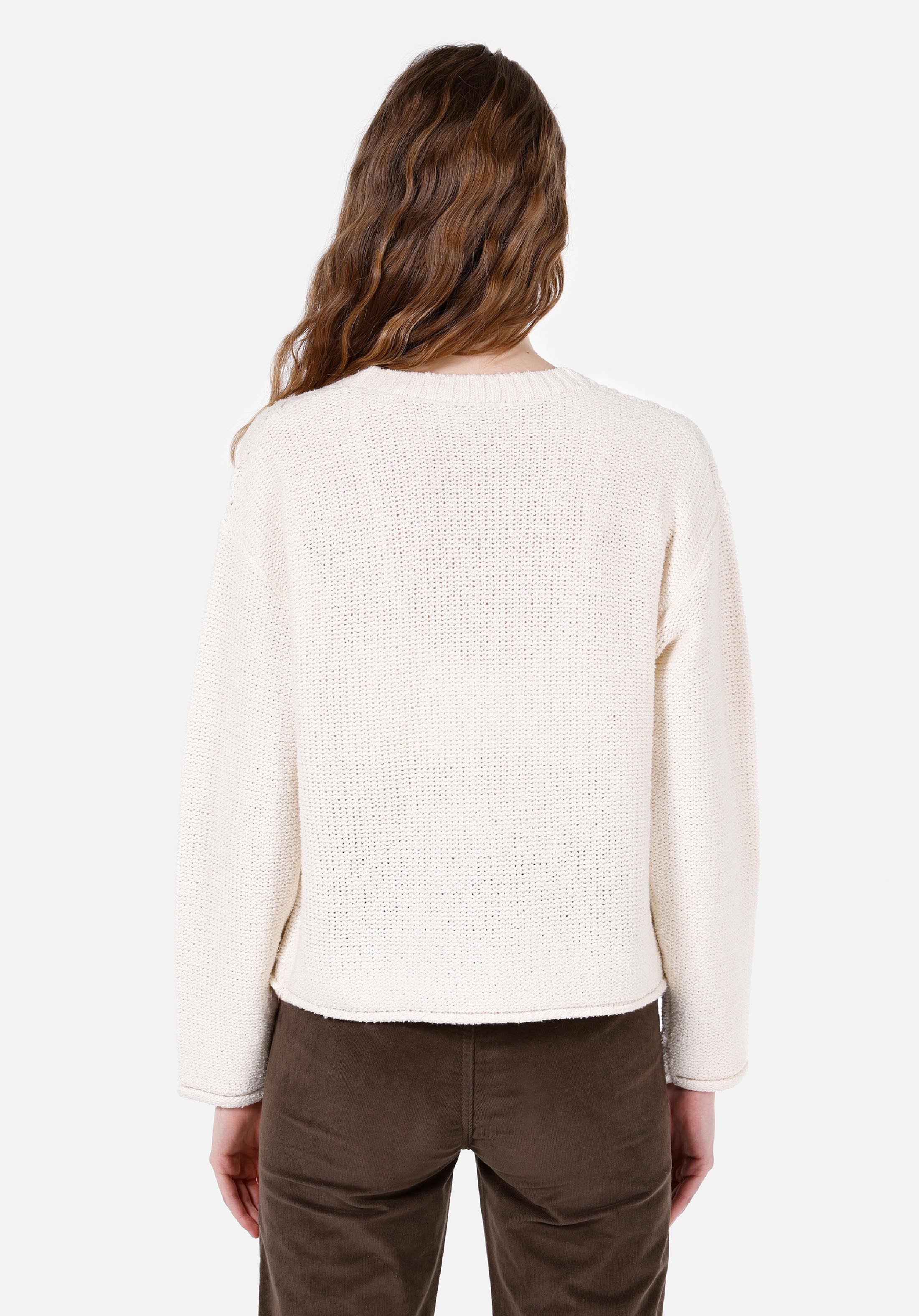 Regular Fit   Kadın Ekru Hırka