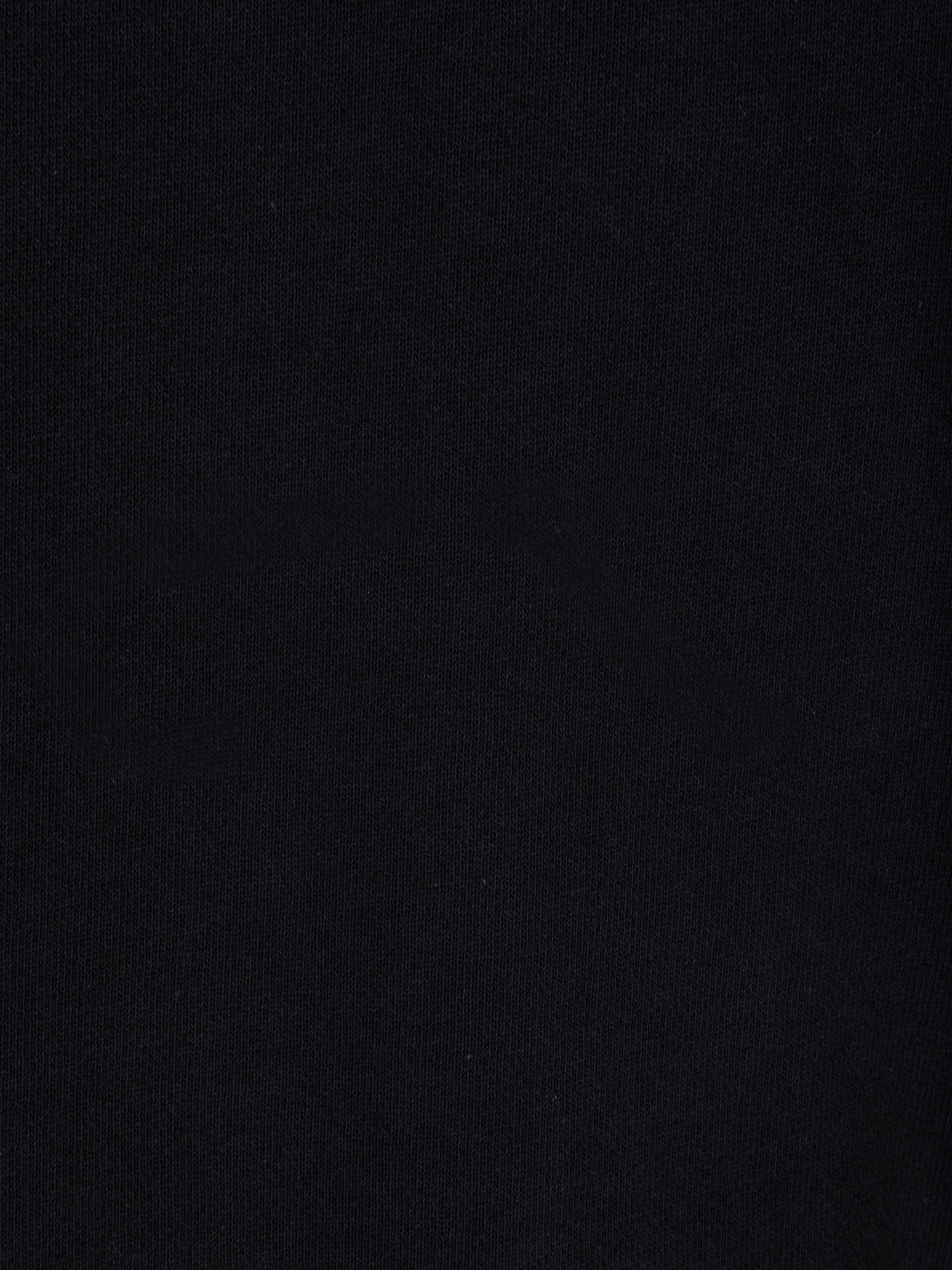 Comfort Fit   Erkek Siyah Sweatshirt
