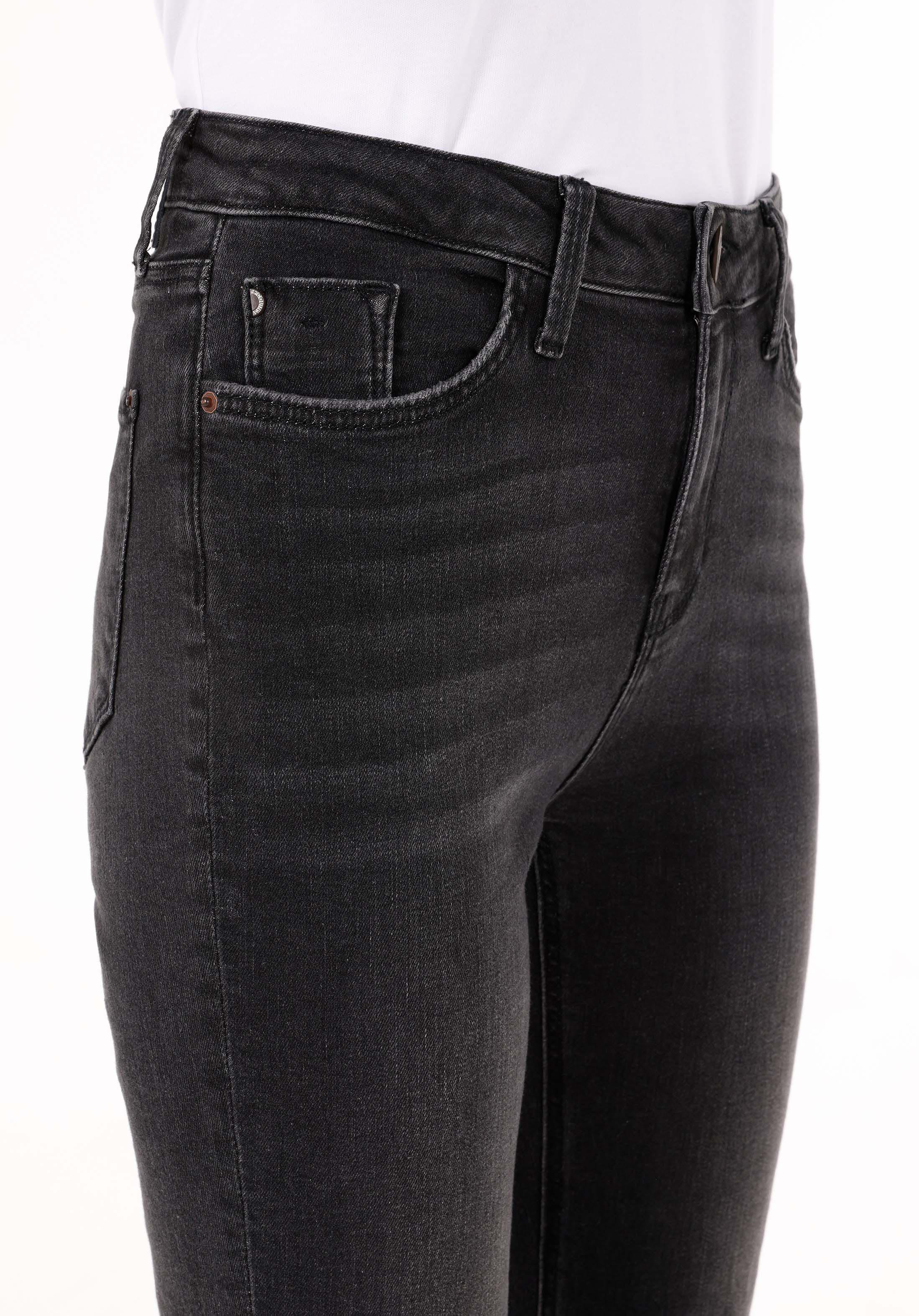 Slim Fit   Kadın Siyah Jean Pantolon