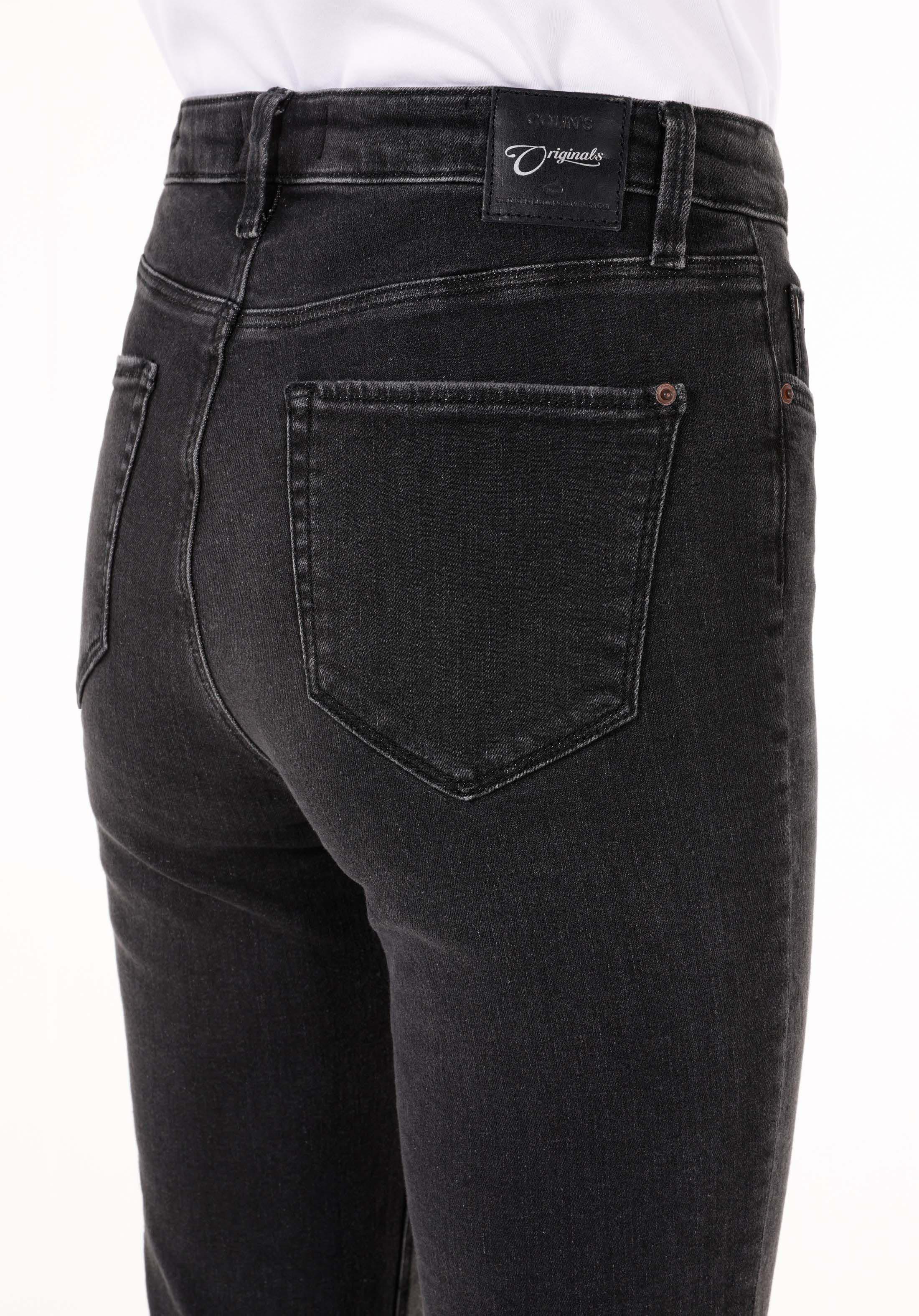 Slim Fit   Kadın Siyah Jean Pantolon