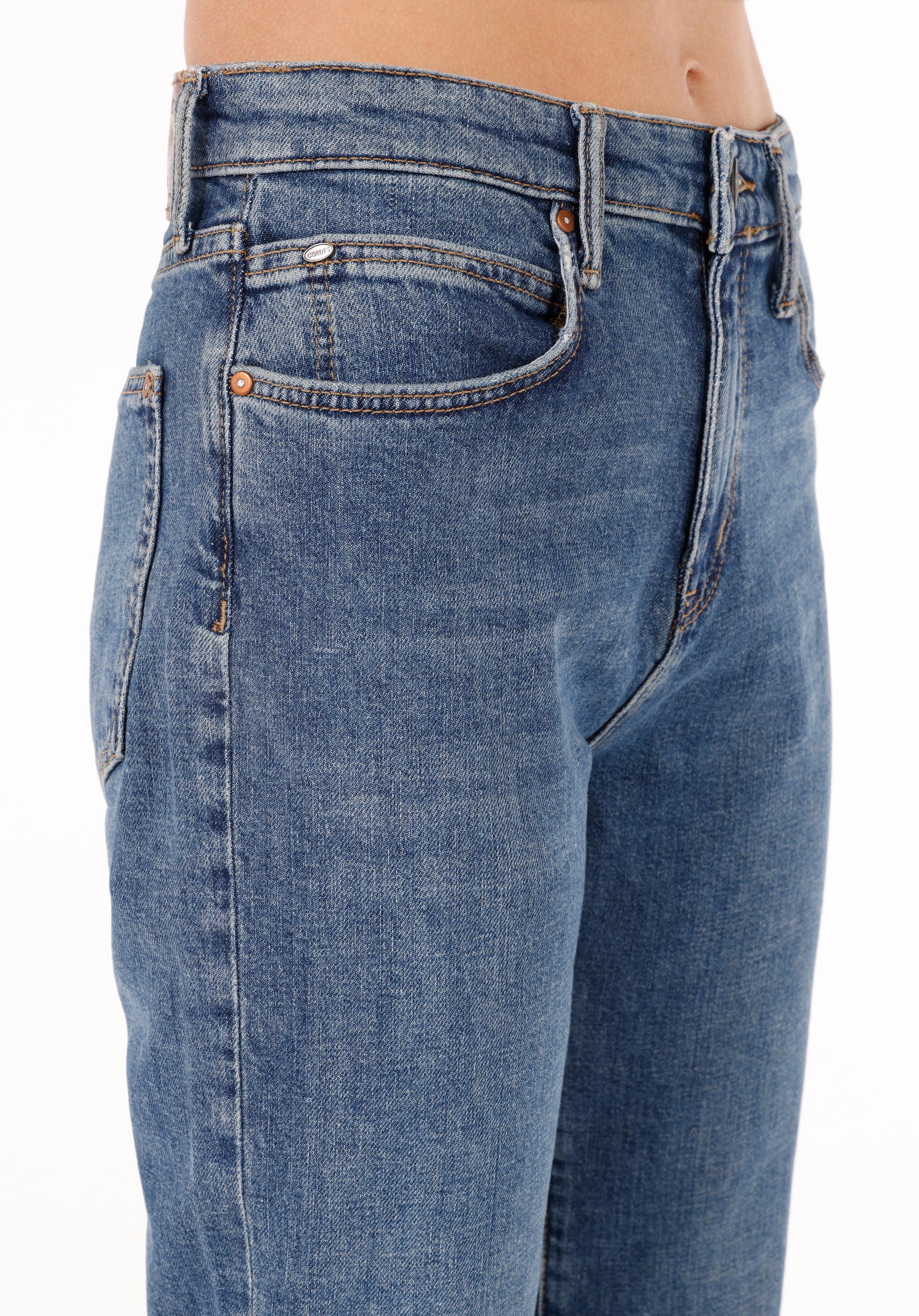 Slim Fit   Kadın İndigo Jean Pantolon