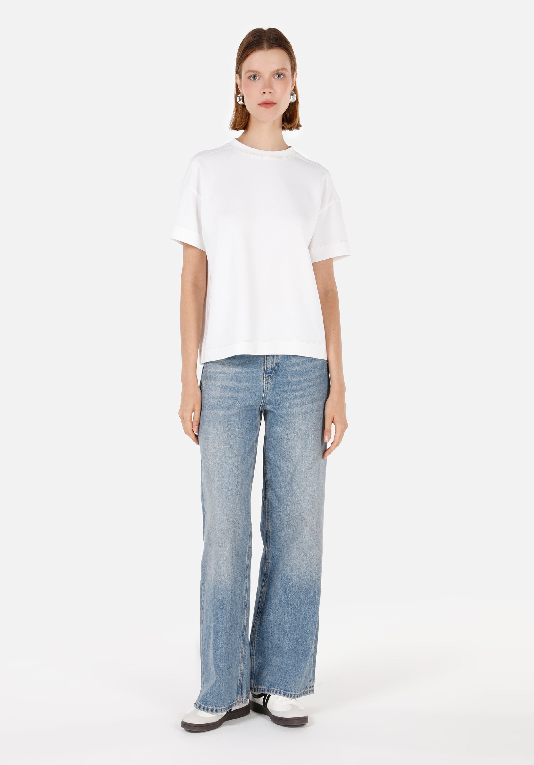 Regular Fit   Kadın Denim Jean Pantolon