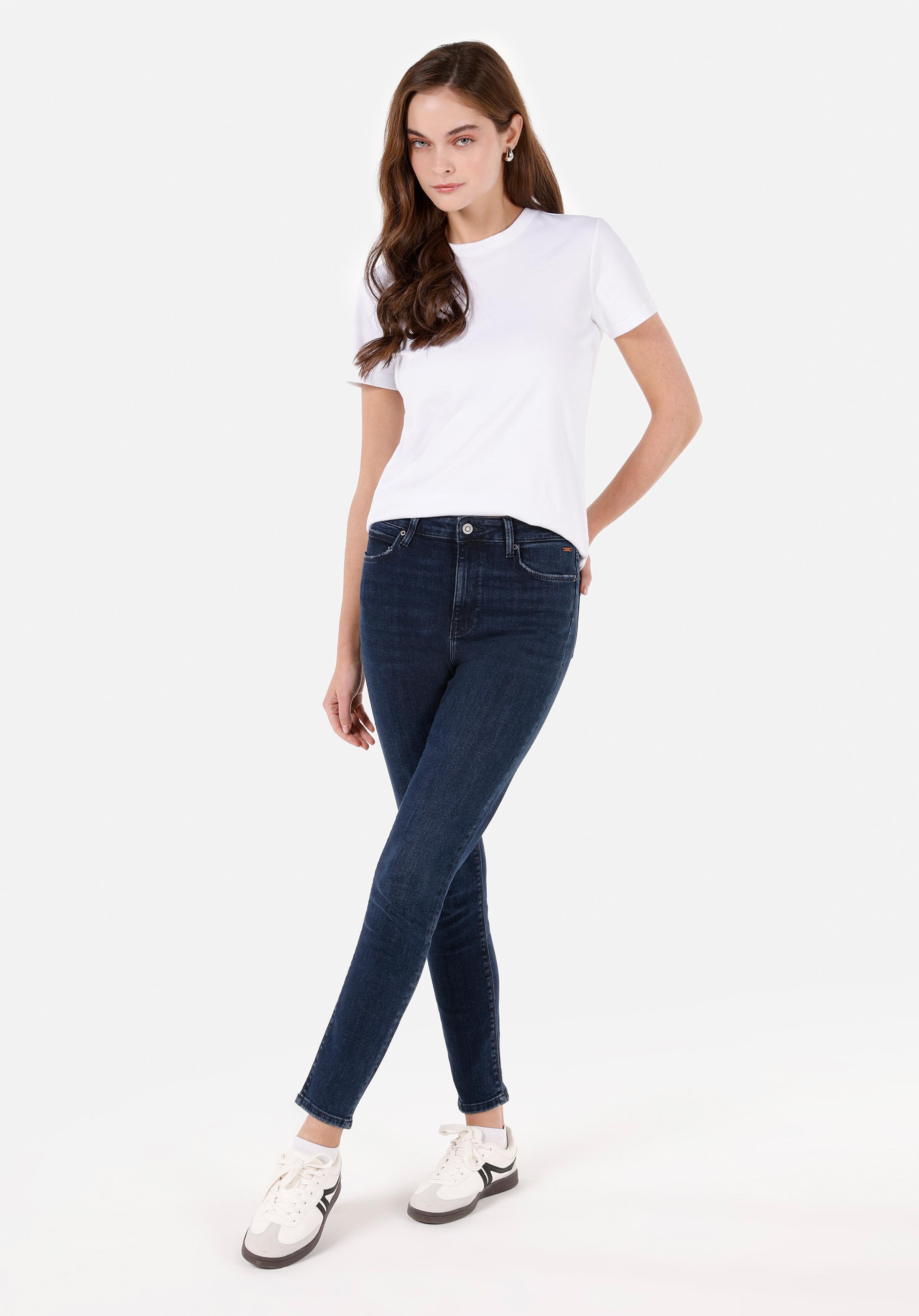 Skinny Fit   Kadın İndigo Jean Pantolon