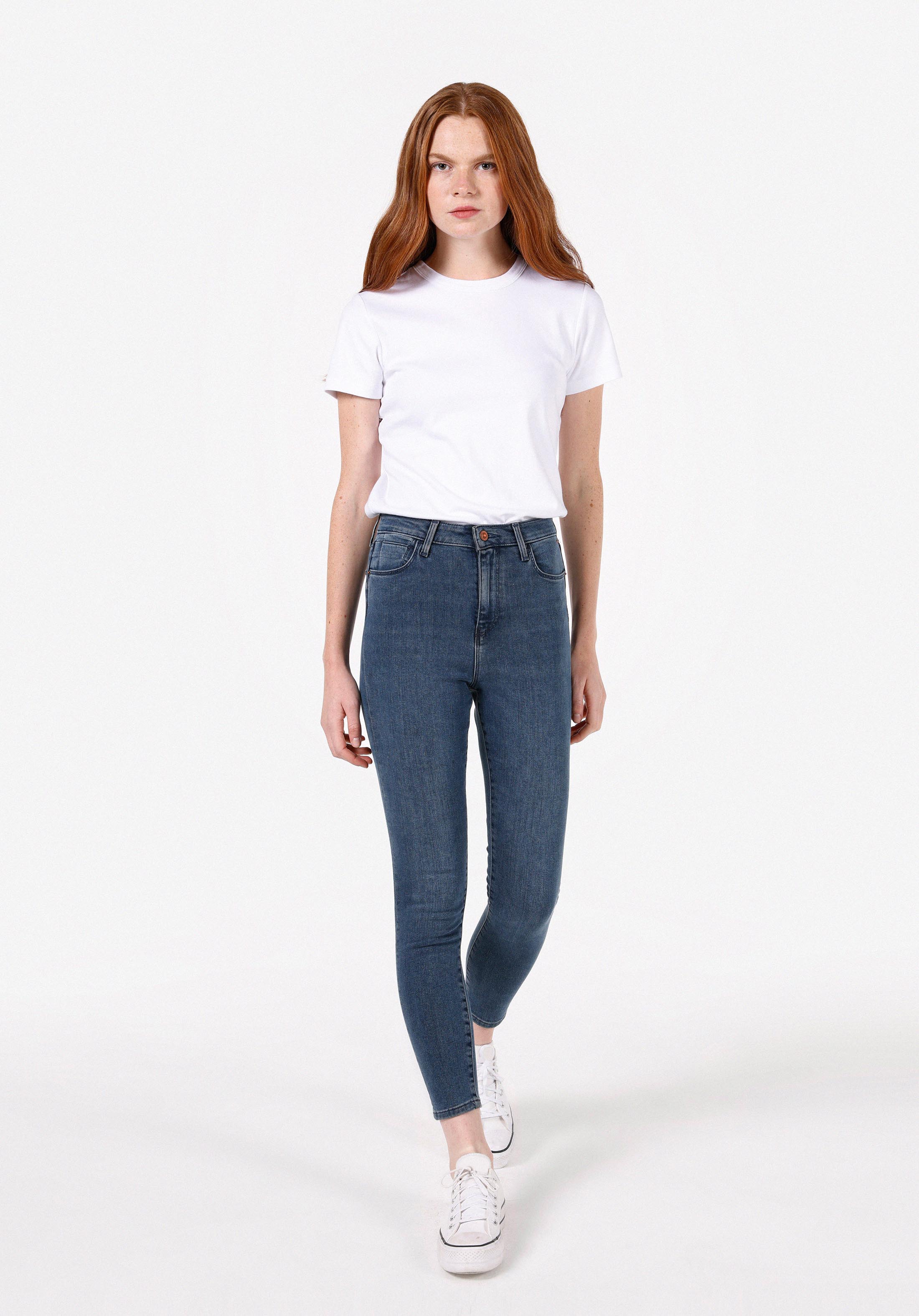 Skinny Fit   Kadın Koyu İndigo Jean Pantolon