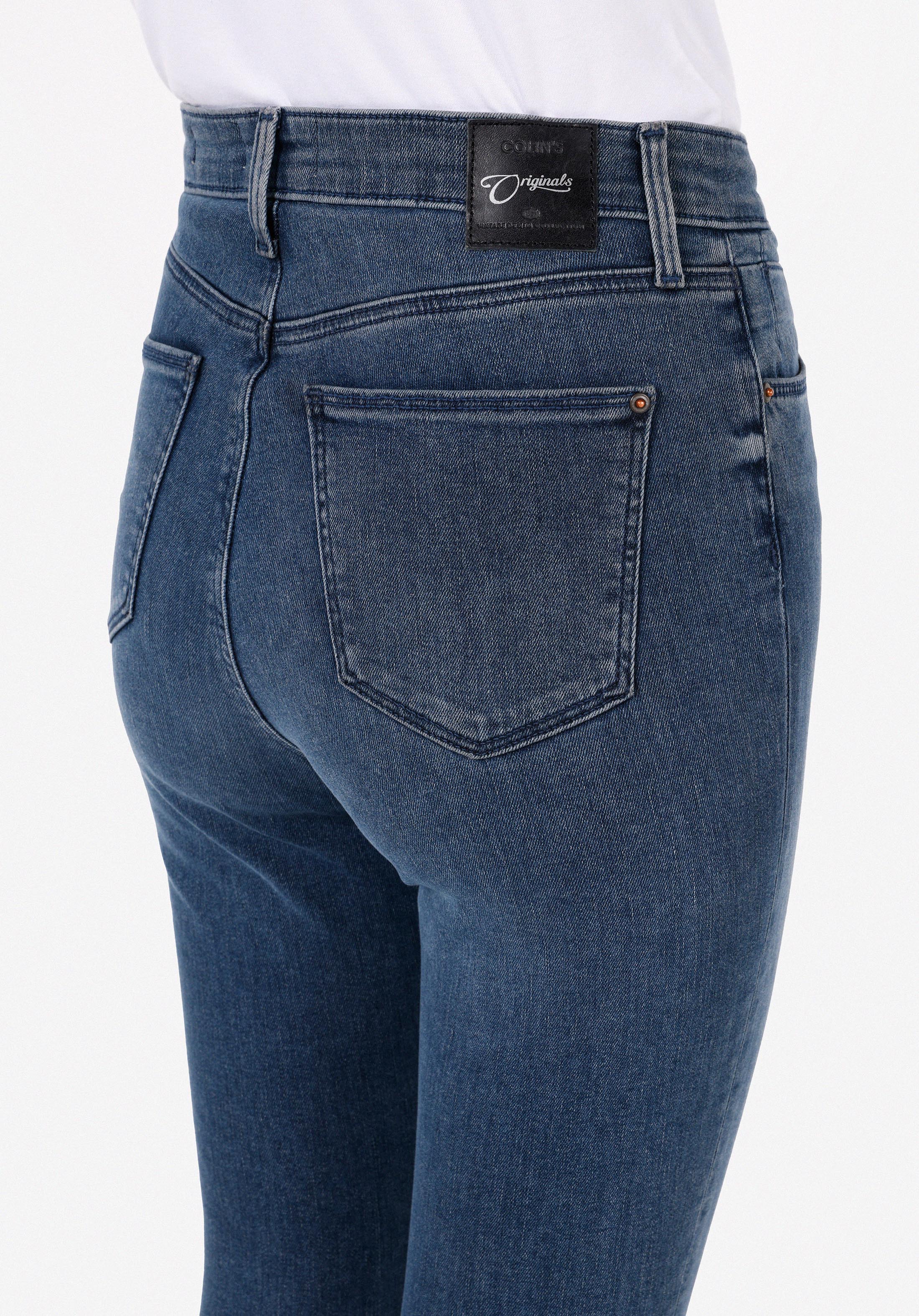 Skinny Fit   Kadın Koyu İndigo Jean Pantolon