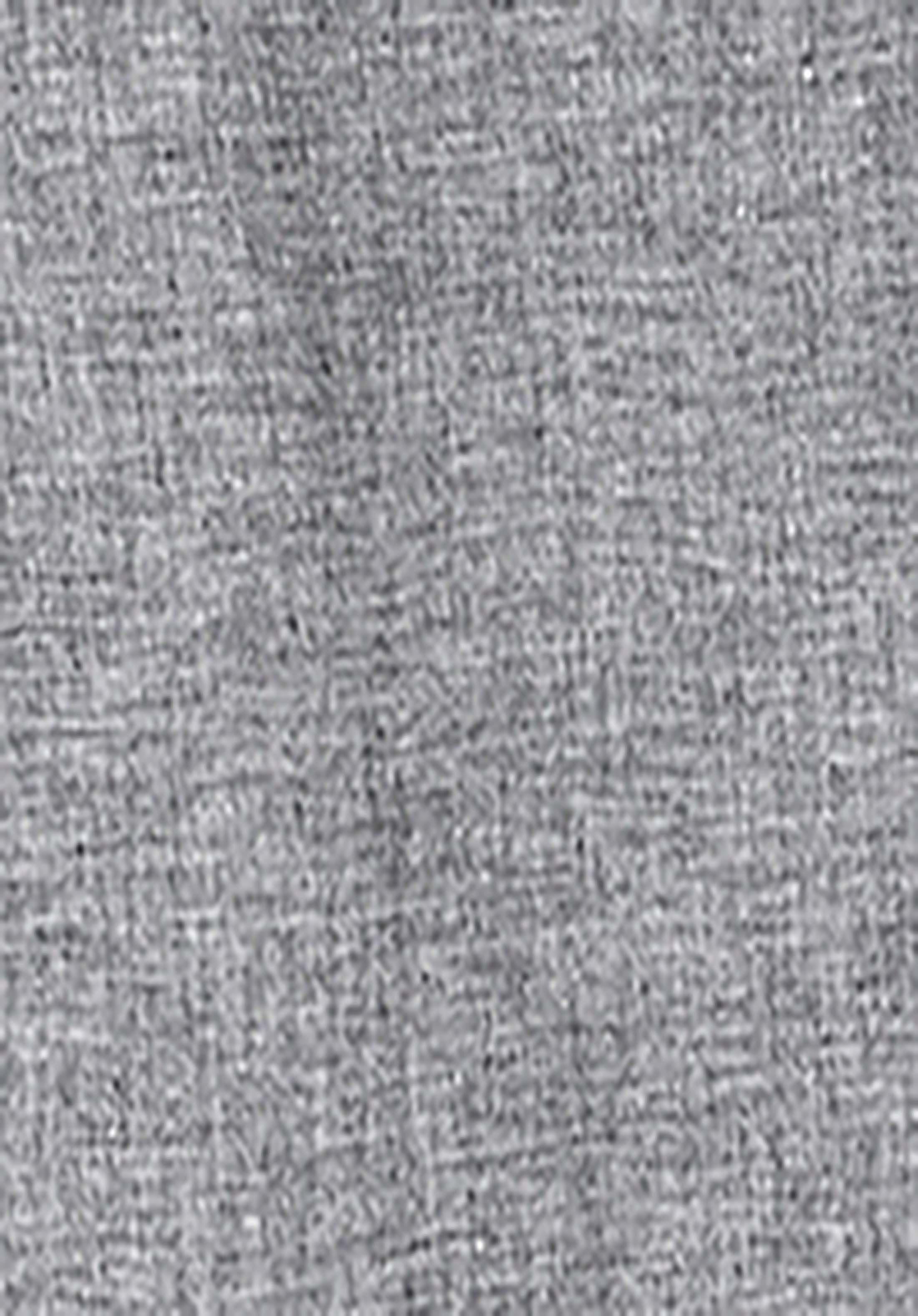 Comfort Fit Shirt Neck Düz Erkek Gri Kısa Kol Gömlek