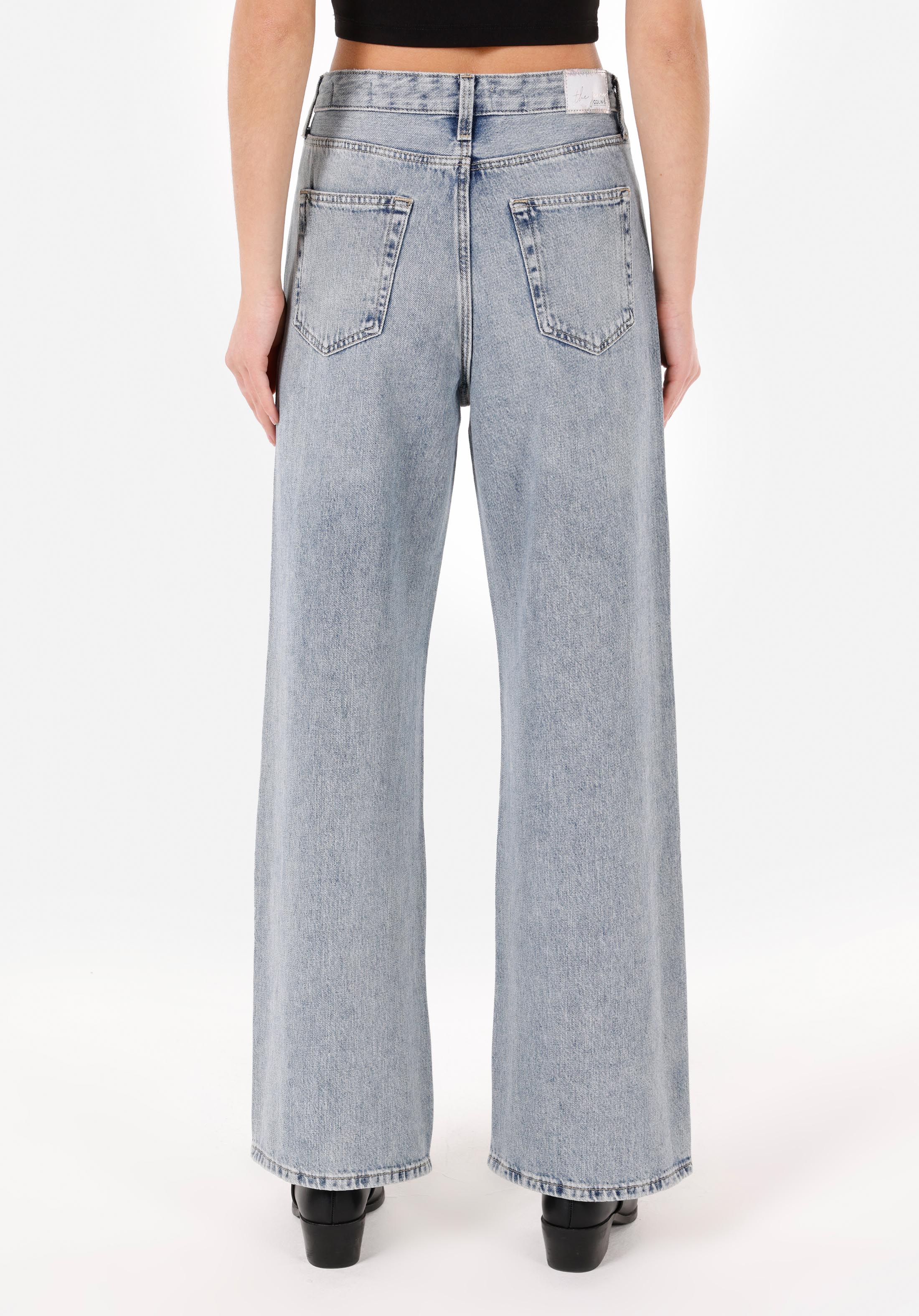 Regular Fit   Kadın İndigo Jean Pantolon
