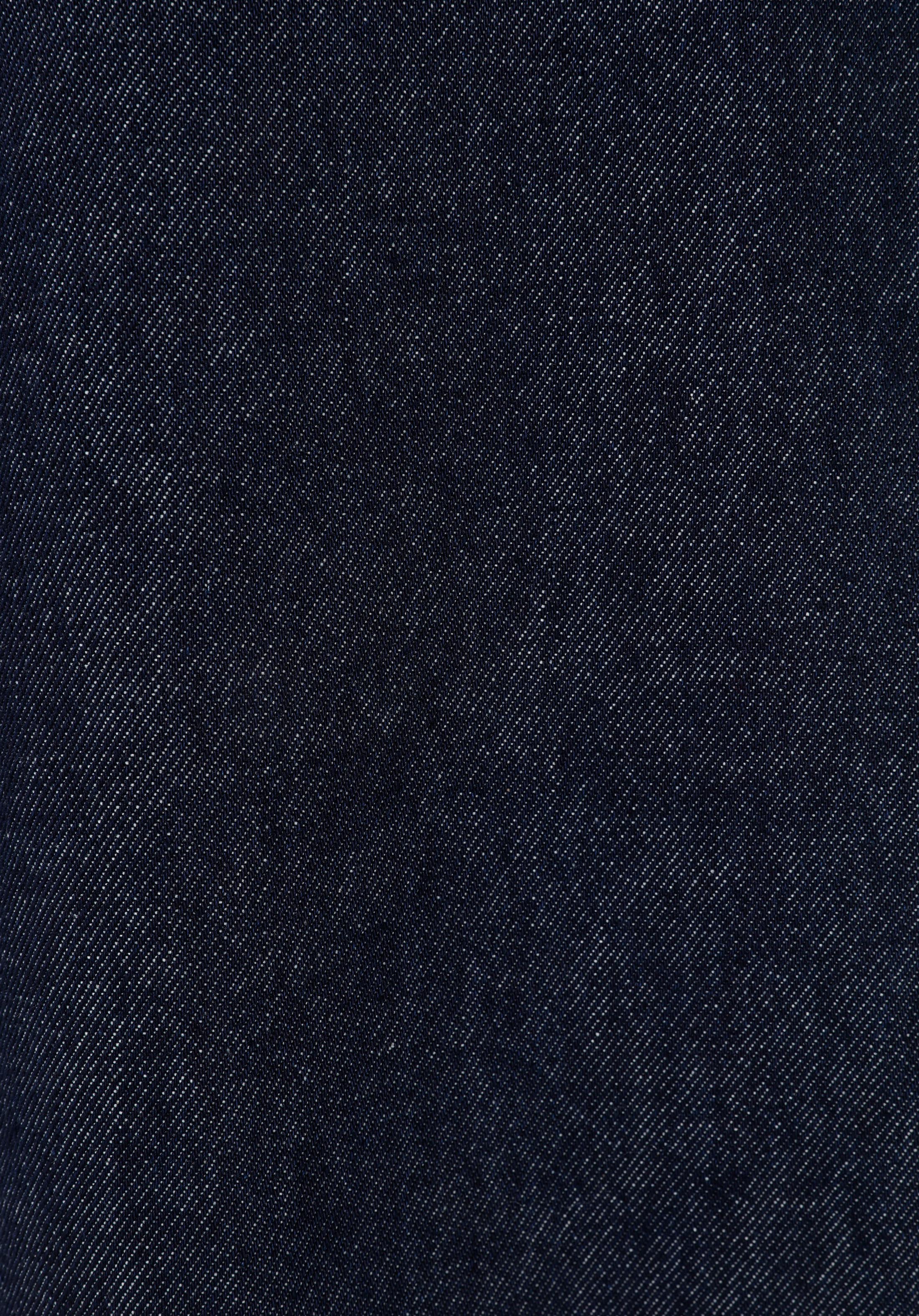 Regular Fit Yüksel Bel Geniş Paça Kadın İndigo Jean Pantolon