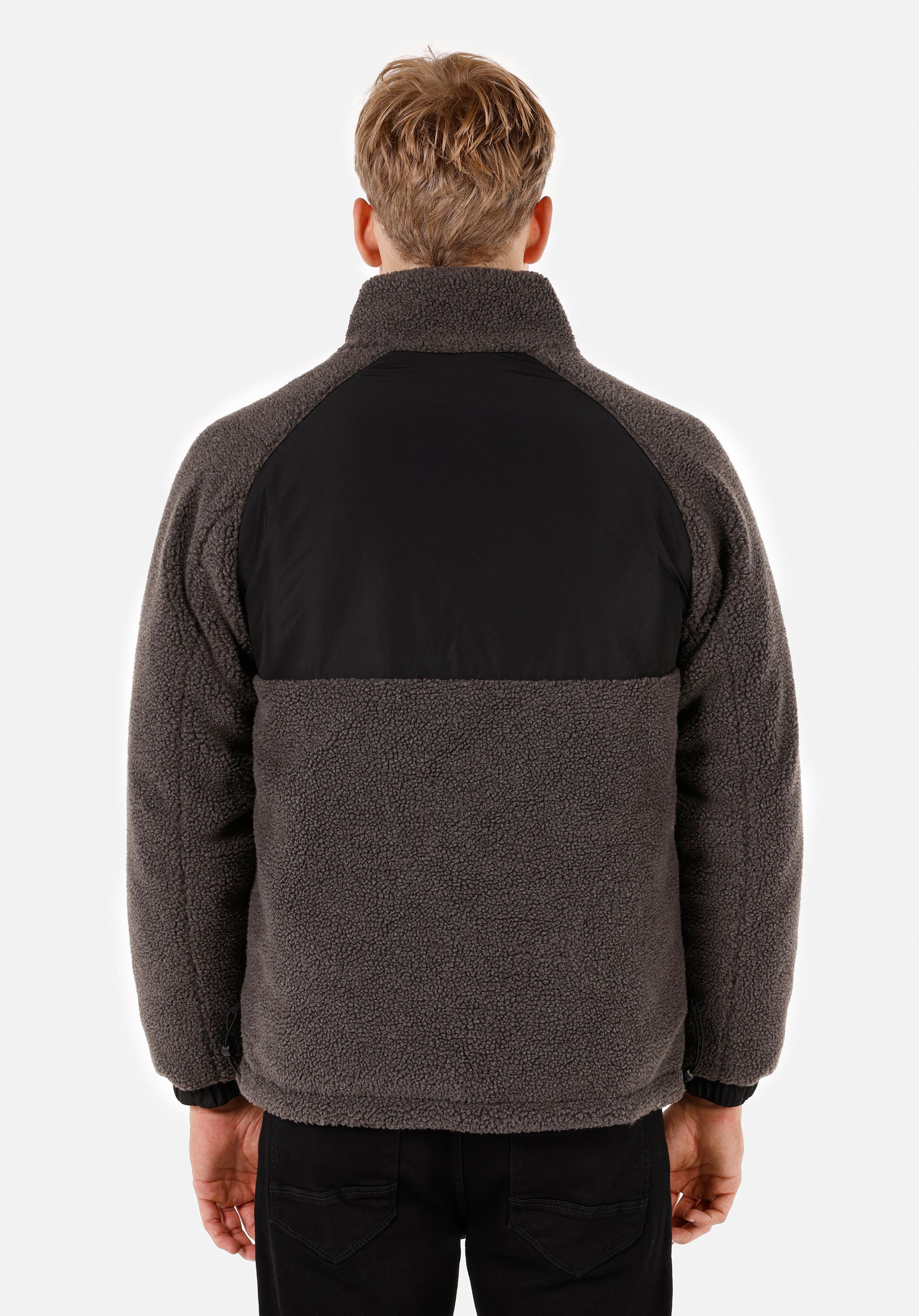 Regular Fit     Erkek Gri Mont