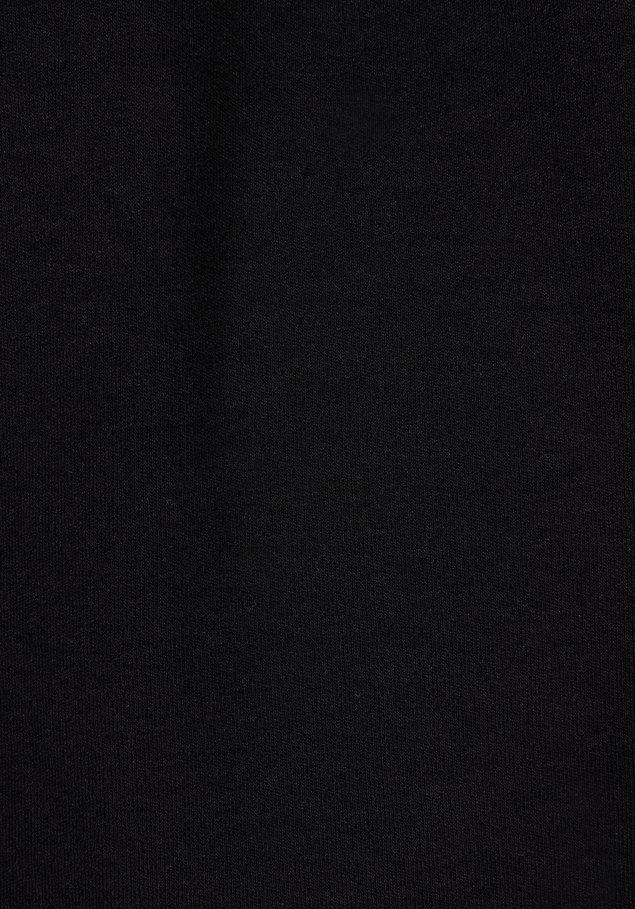 Comfort Fit   Erkek Siyah Sweatshirt