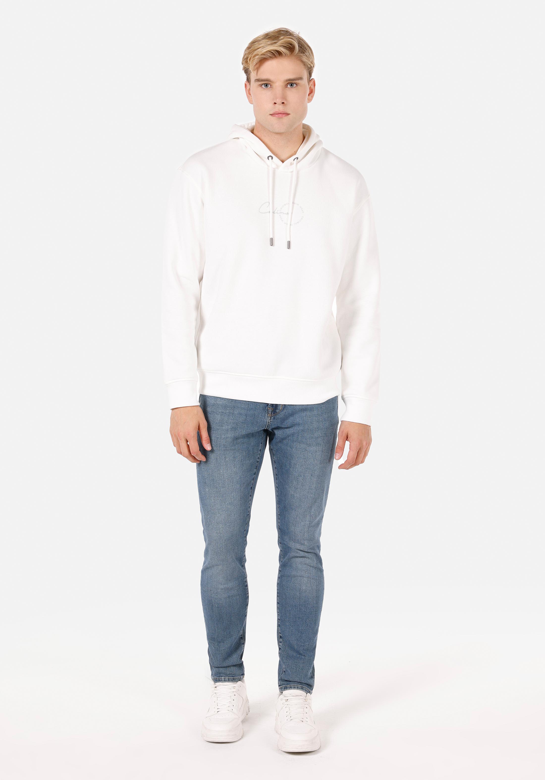 Slim Fit   Erkek Koyu İndigo Jean Pantolon