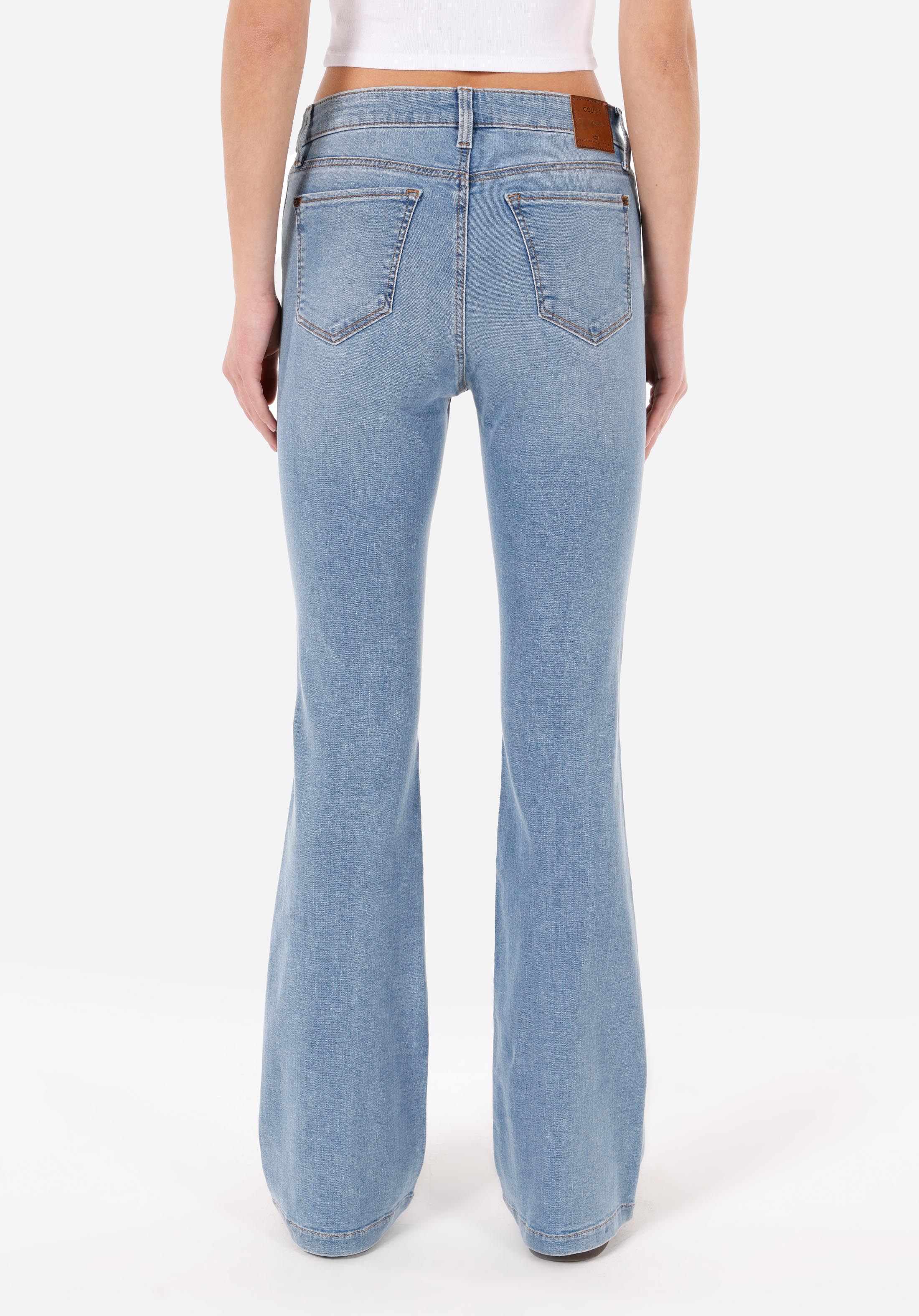 Slim Fit   Kadın İndigo Jean Pantolon