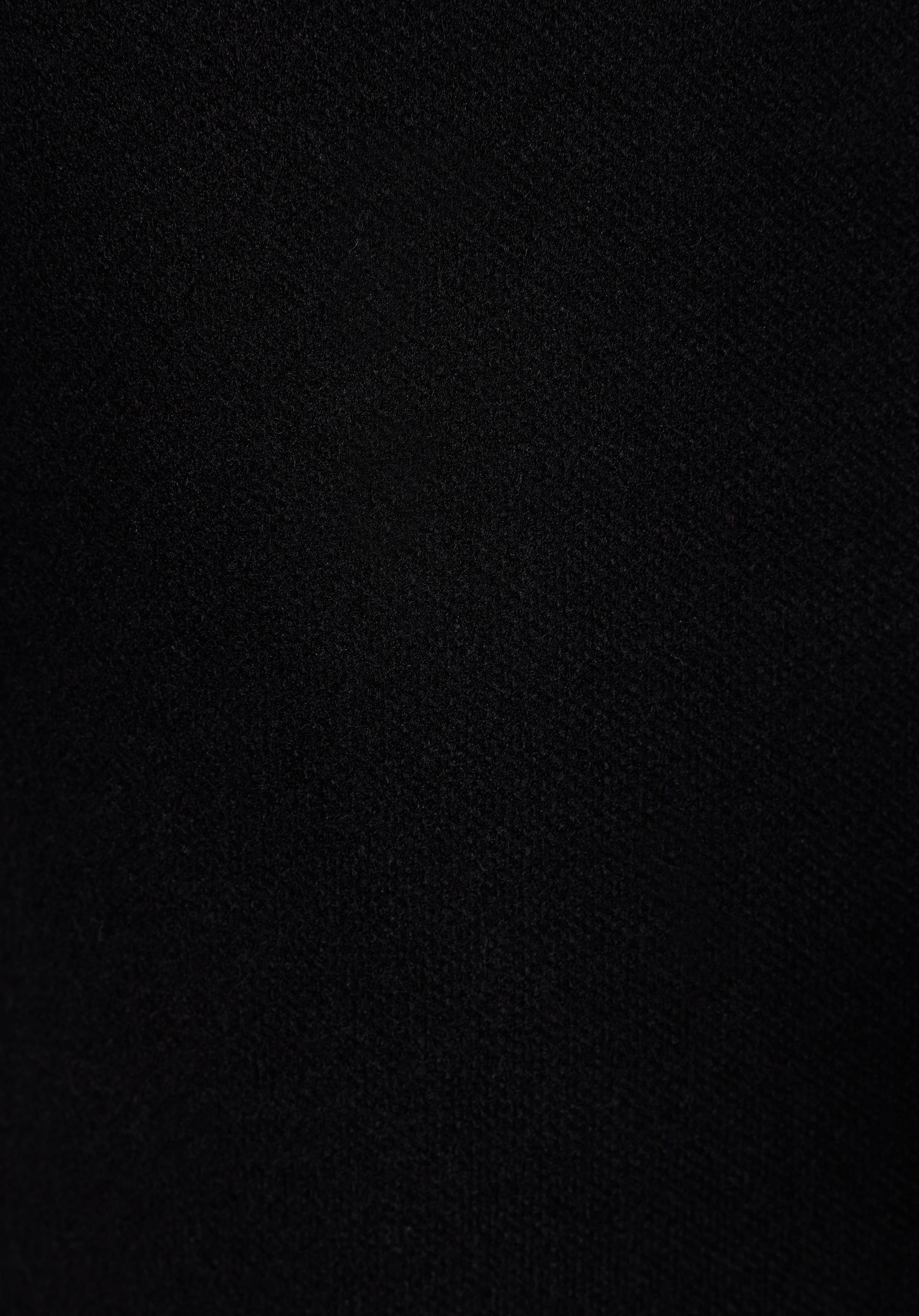 Regular Fit     Erkek Siyah Kaban