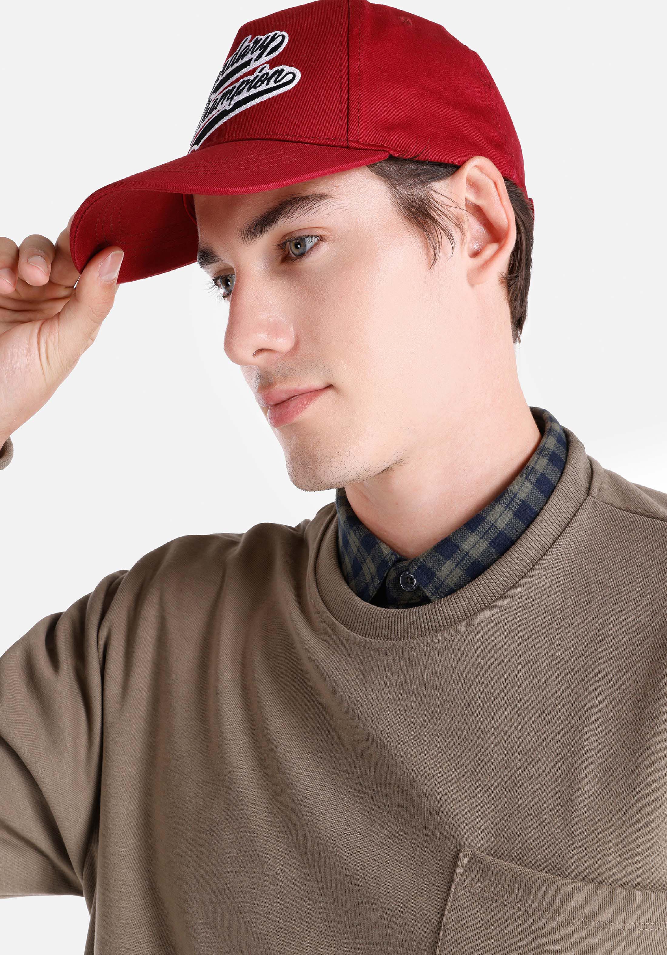 Comfort Fit Yuvarlak Yaka Düz Erkek Gri Uzun Kol Tişört