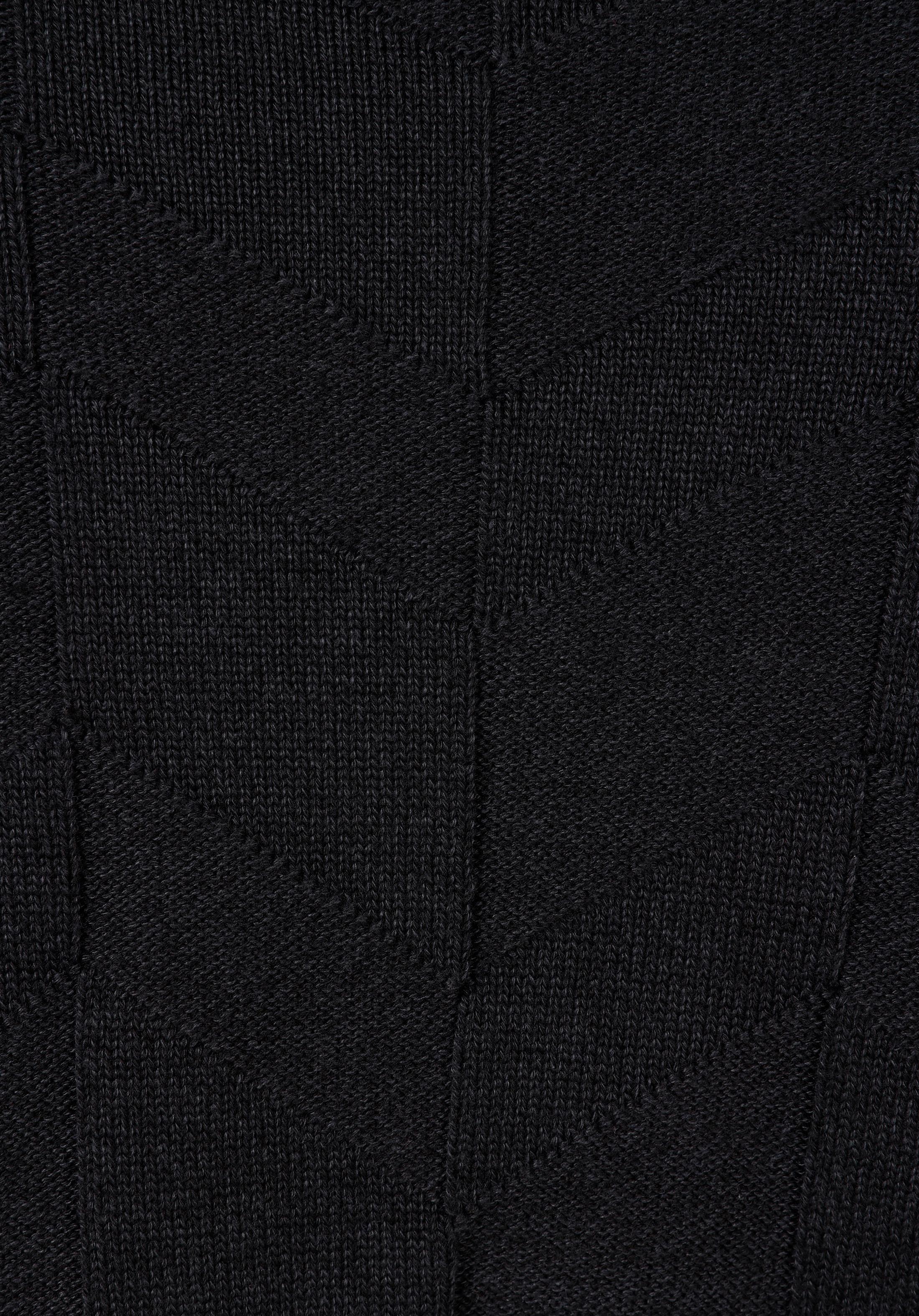 Slim Fit Turtle Neck Jakarlı Erkek Antrasit Kazak