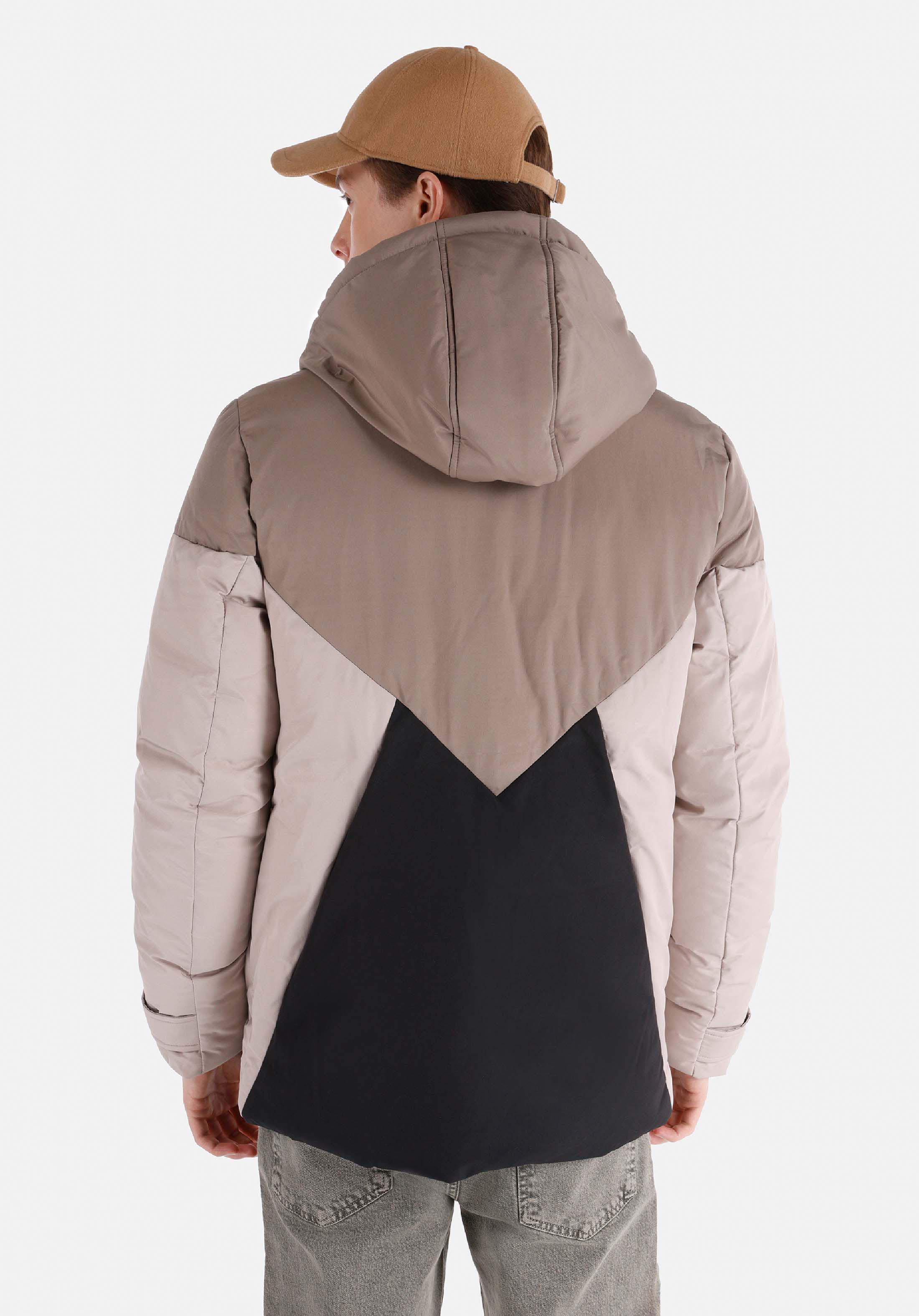 Regular Fit     Erkek Siyah Mont