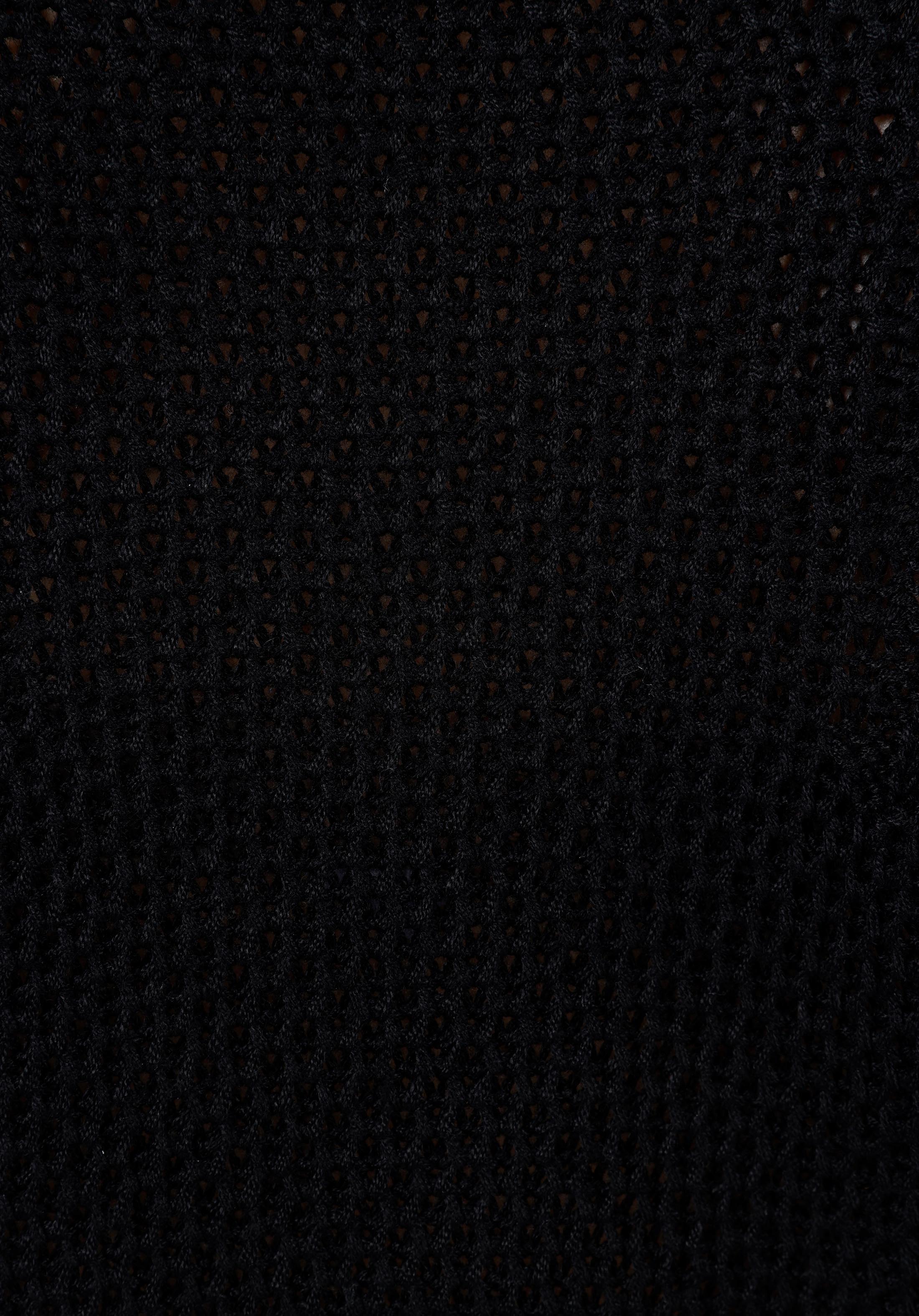 Regular Fit Yuvarlak Yaka Düz Kadın Siyah Kazak