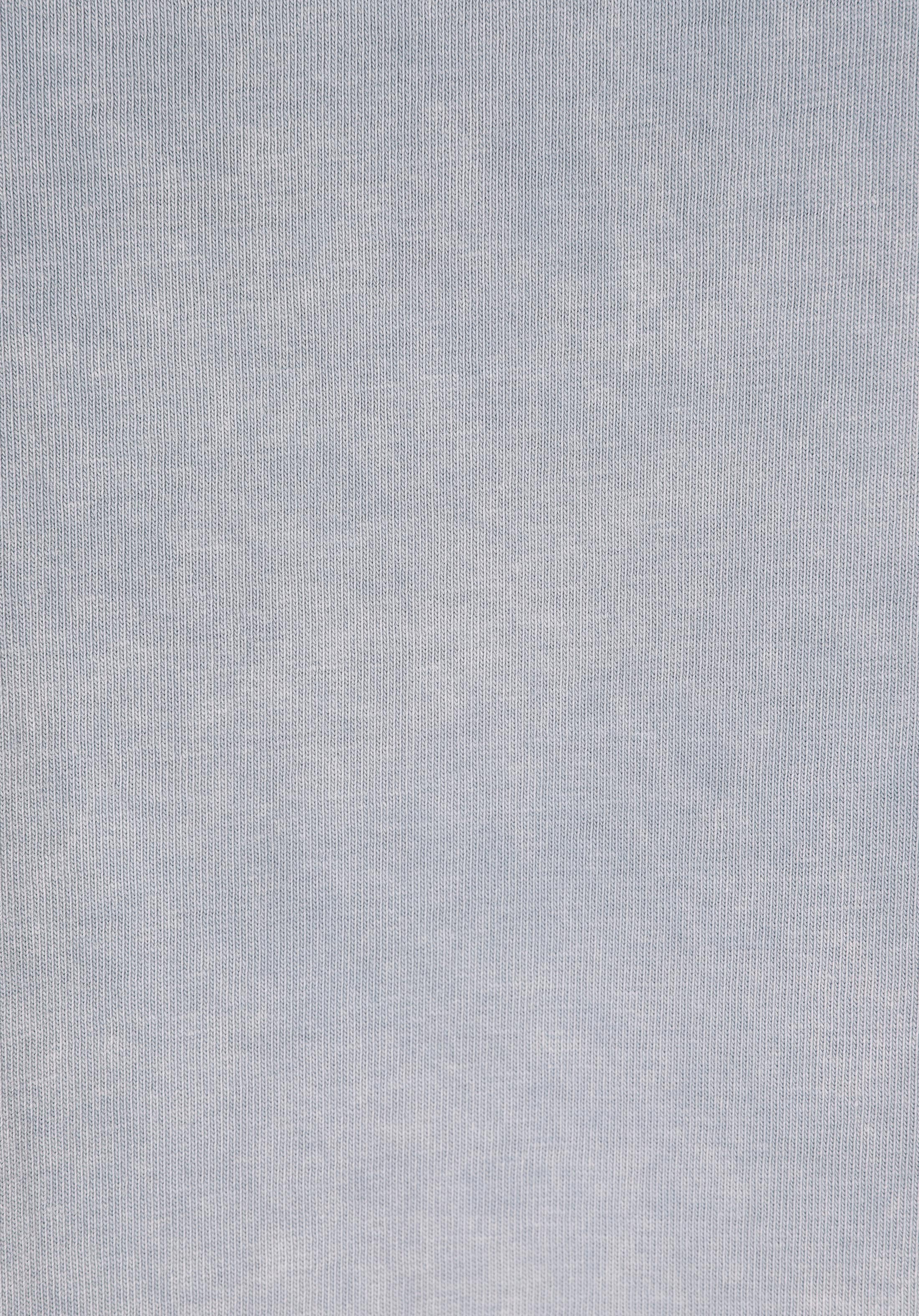 Regular Fit Yuvarlak Yaka Baskılı Kadın Gri Kısa Kol Tişört