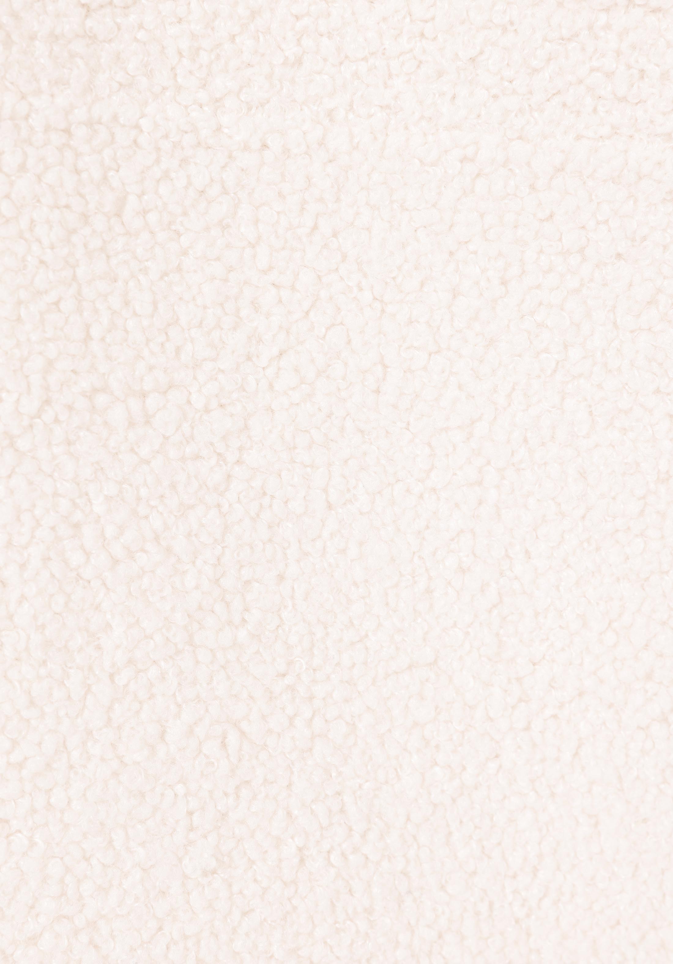 Regular Fit Kapüşonlu Fermuarlı Astarlı Kürklü Kadın Ekru Ceket